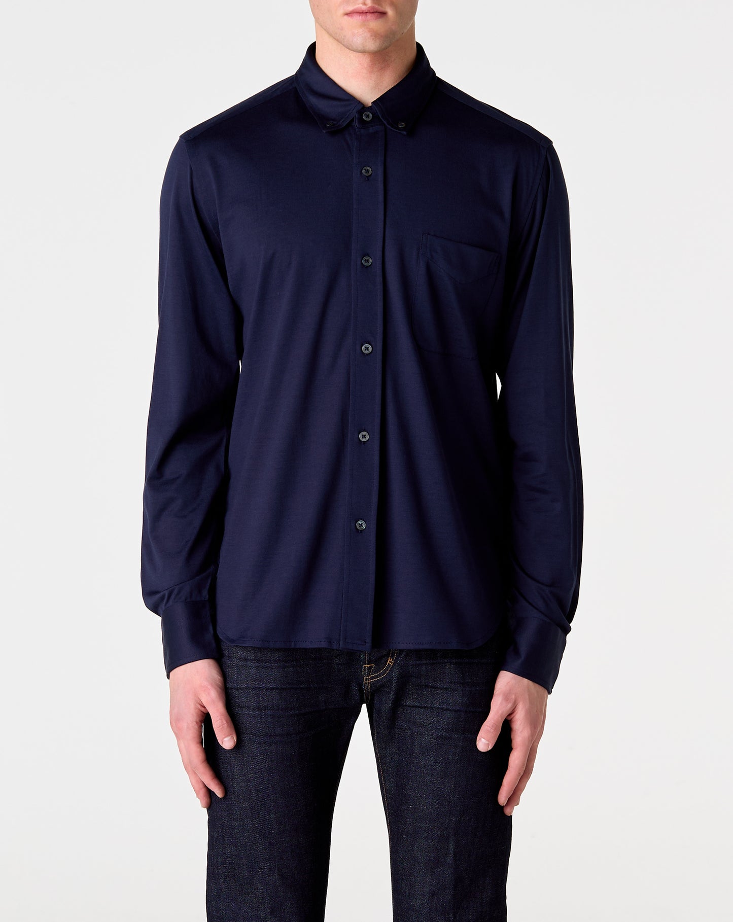 Silk/Cotton L/S Shirt