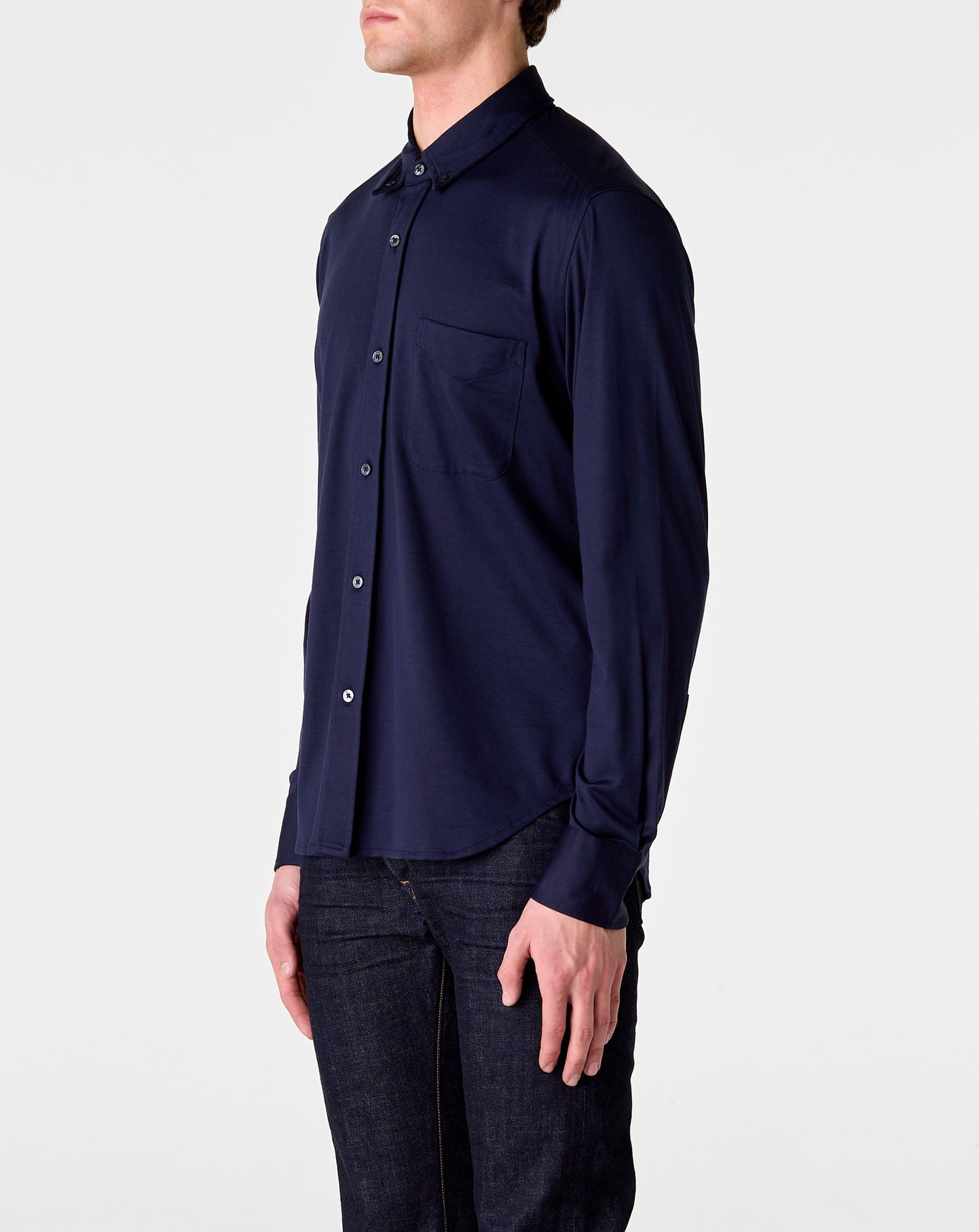 Silk/Cotton L/S Shirt