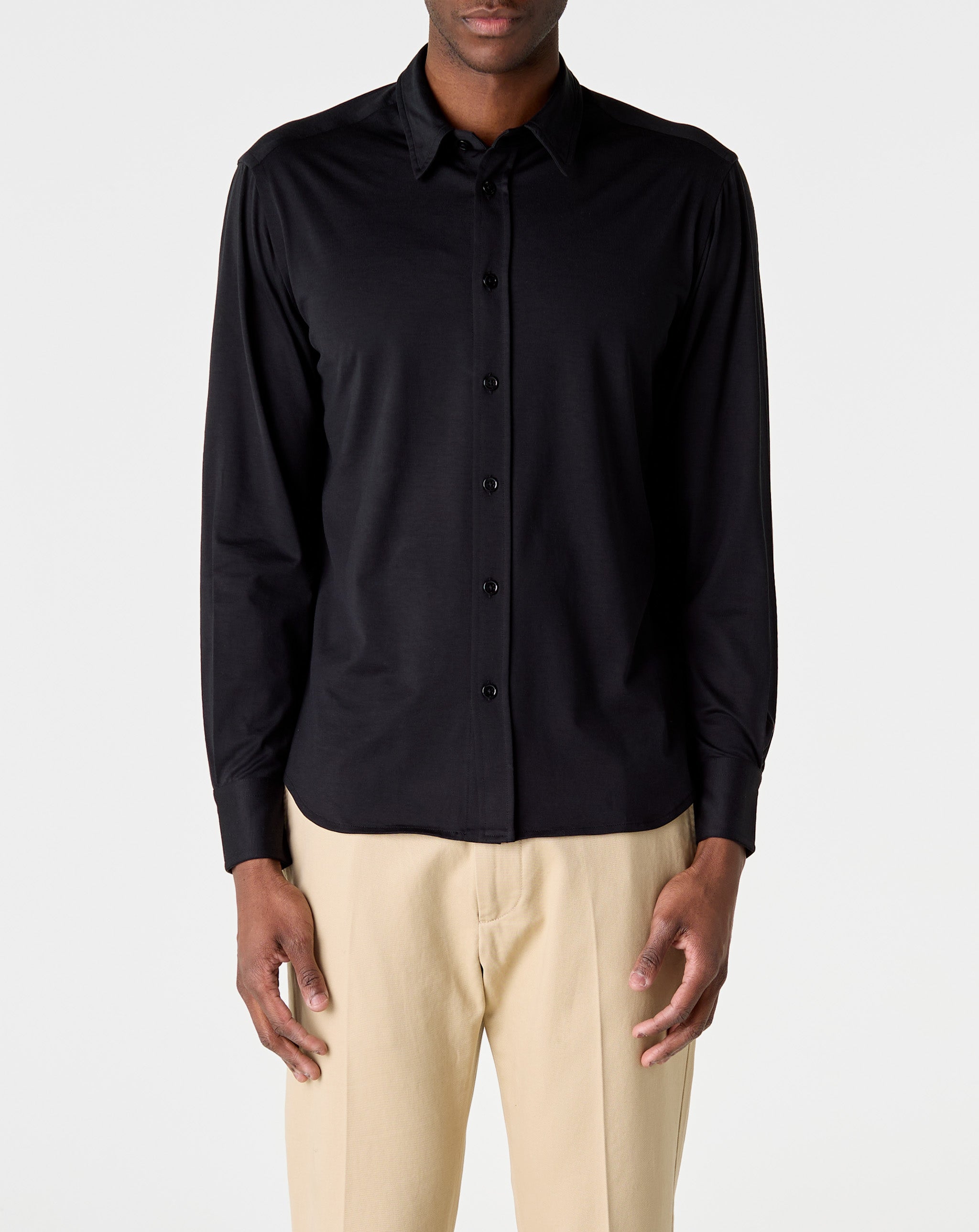 Silk Cotton Blend Shirt