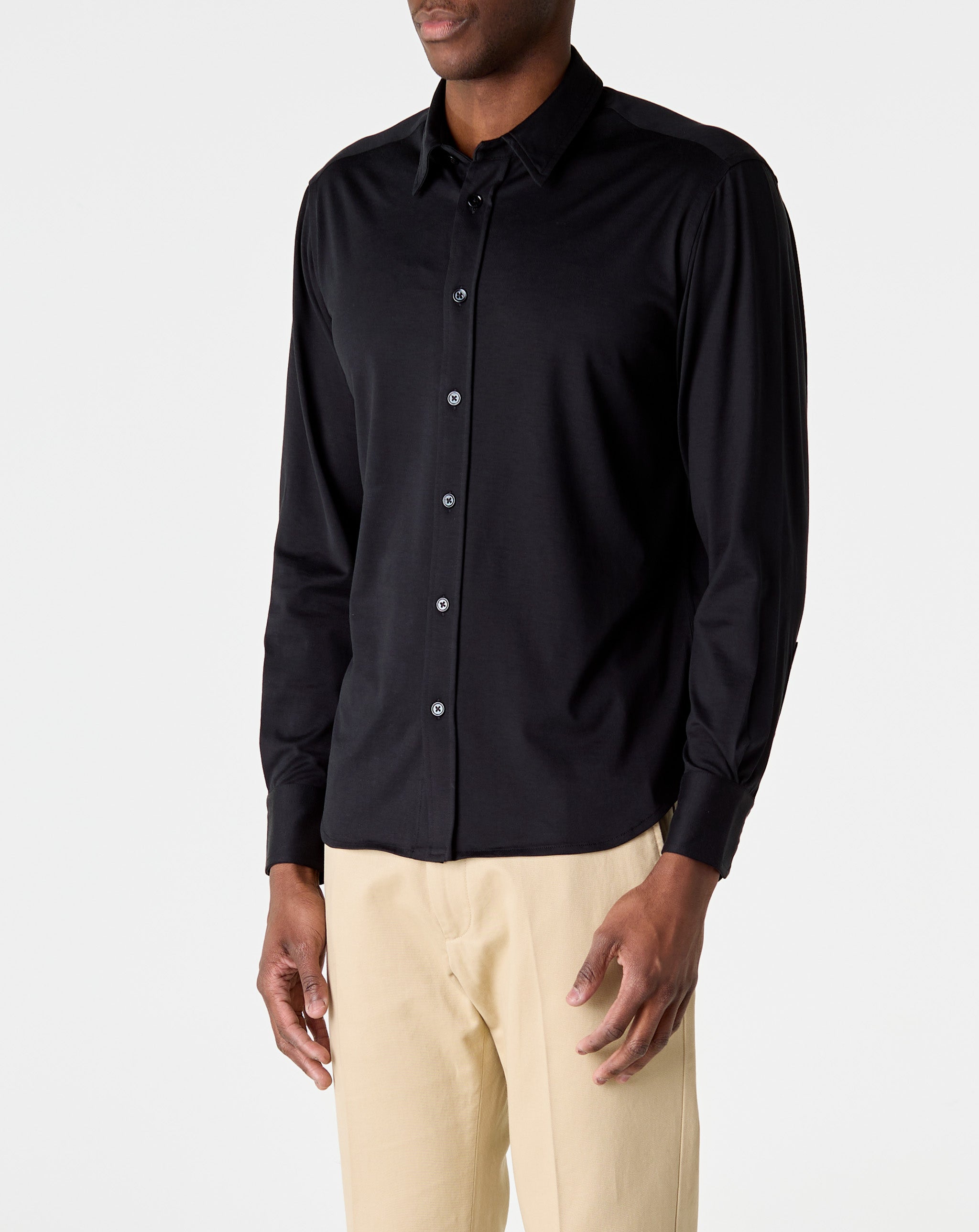 Silk Cotton Blend Shirt