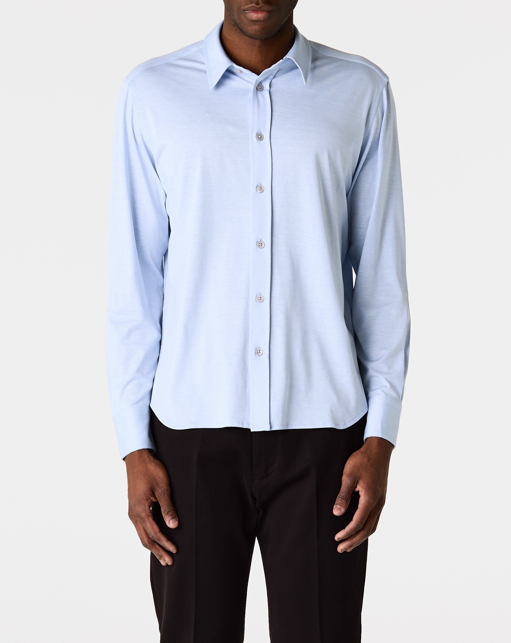 Silk Cotton Blend Shirt