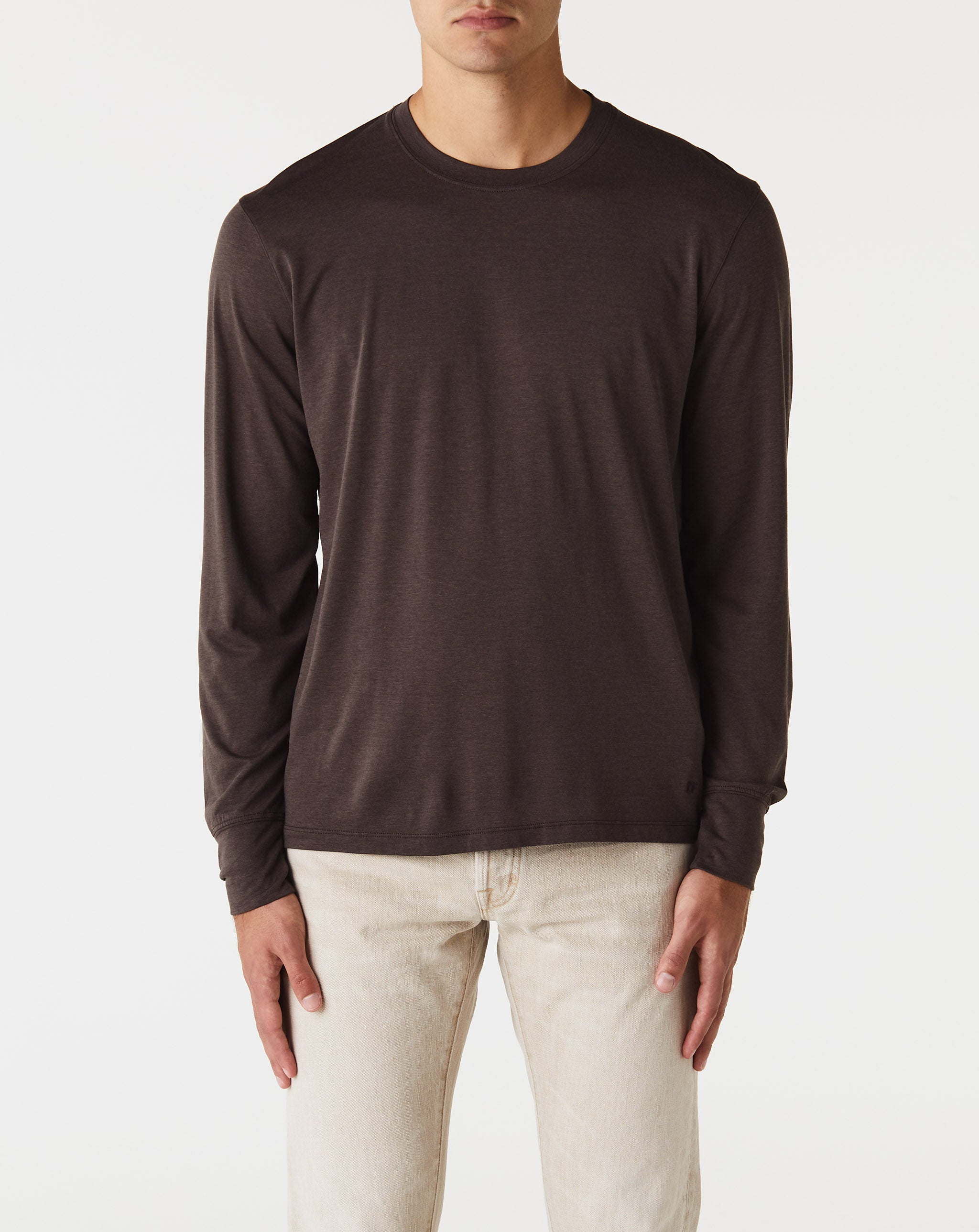 Lyocell Long Sleeve Crewneck