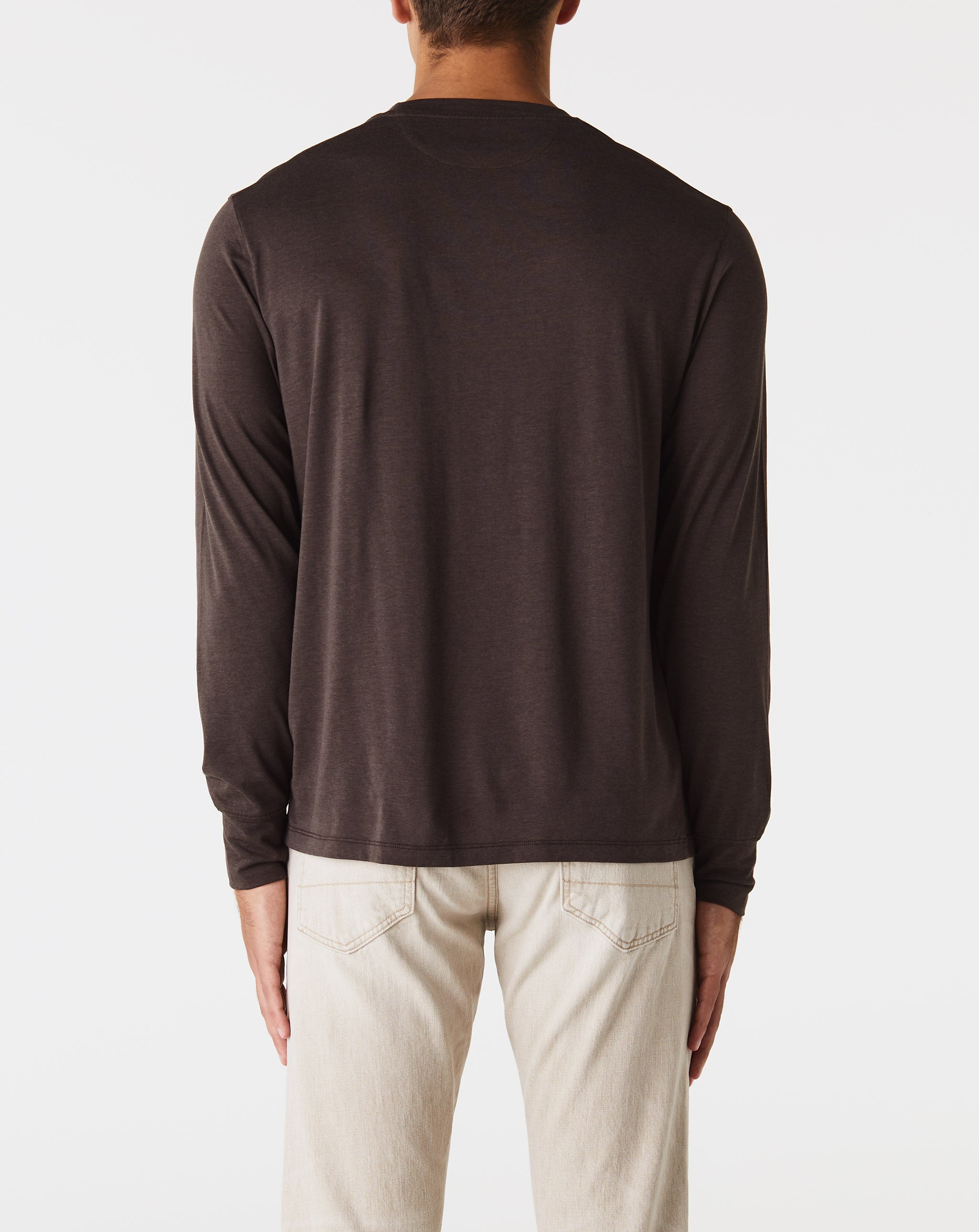 Lyocell Long Sleeve Crewneck