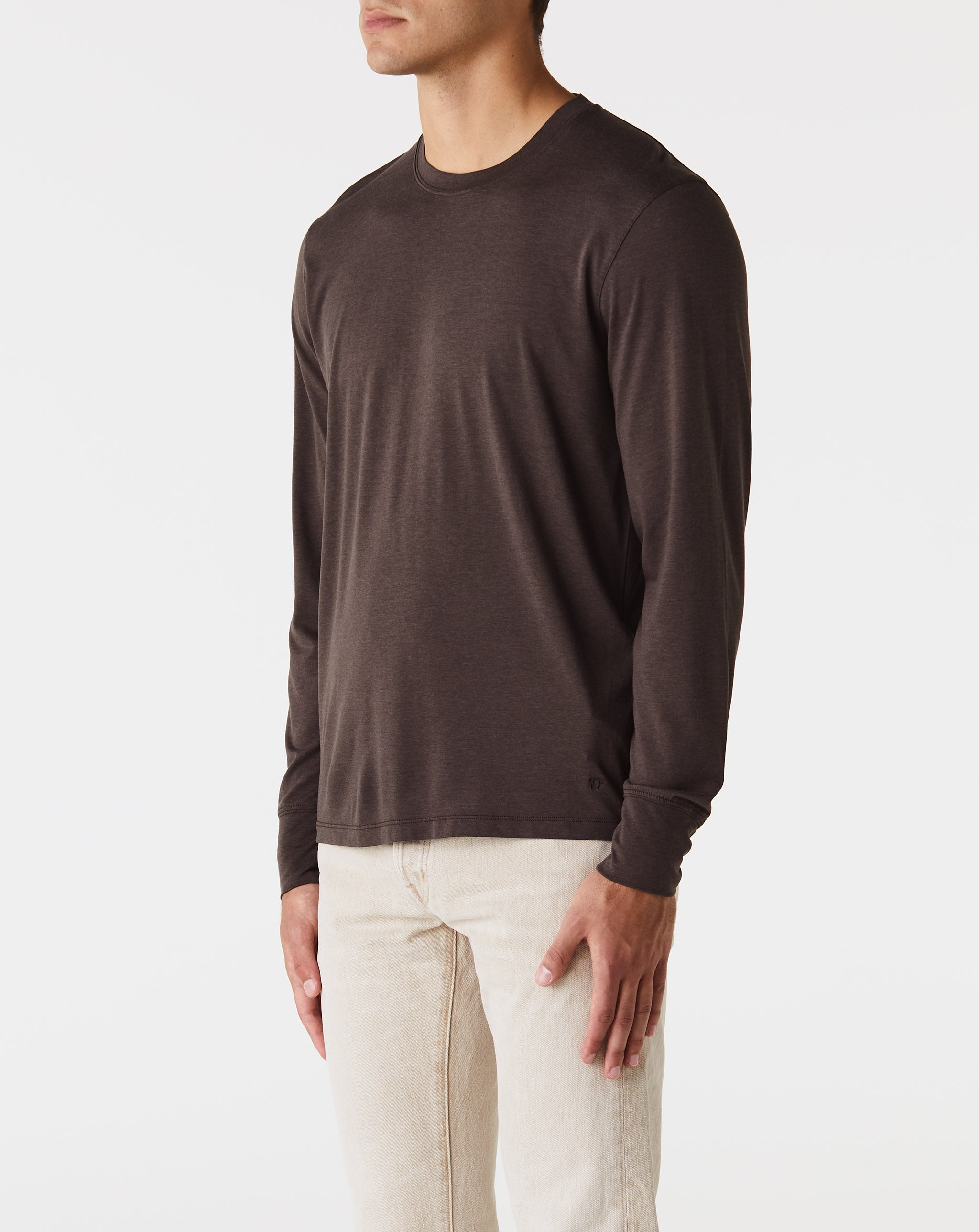 Lyocell Long Sleeve Crewneck
