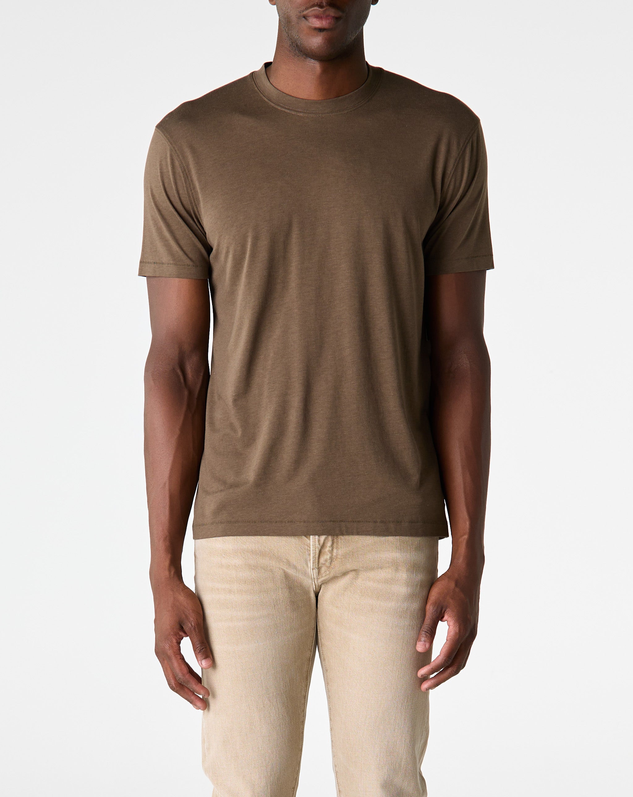 Lyocell S/S Crewneck