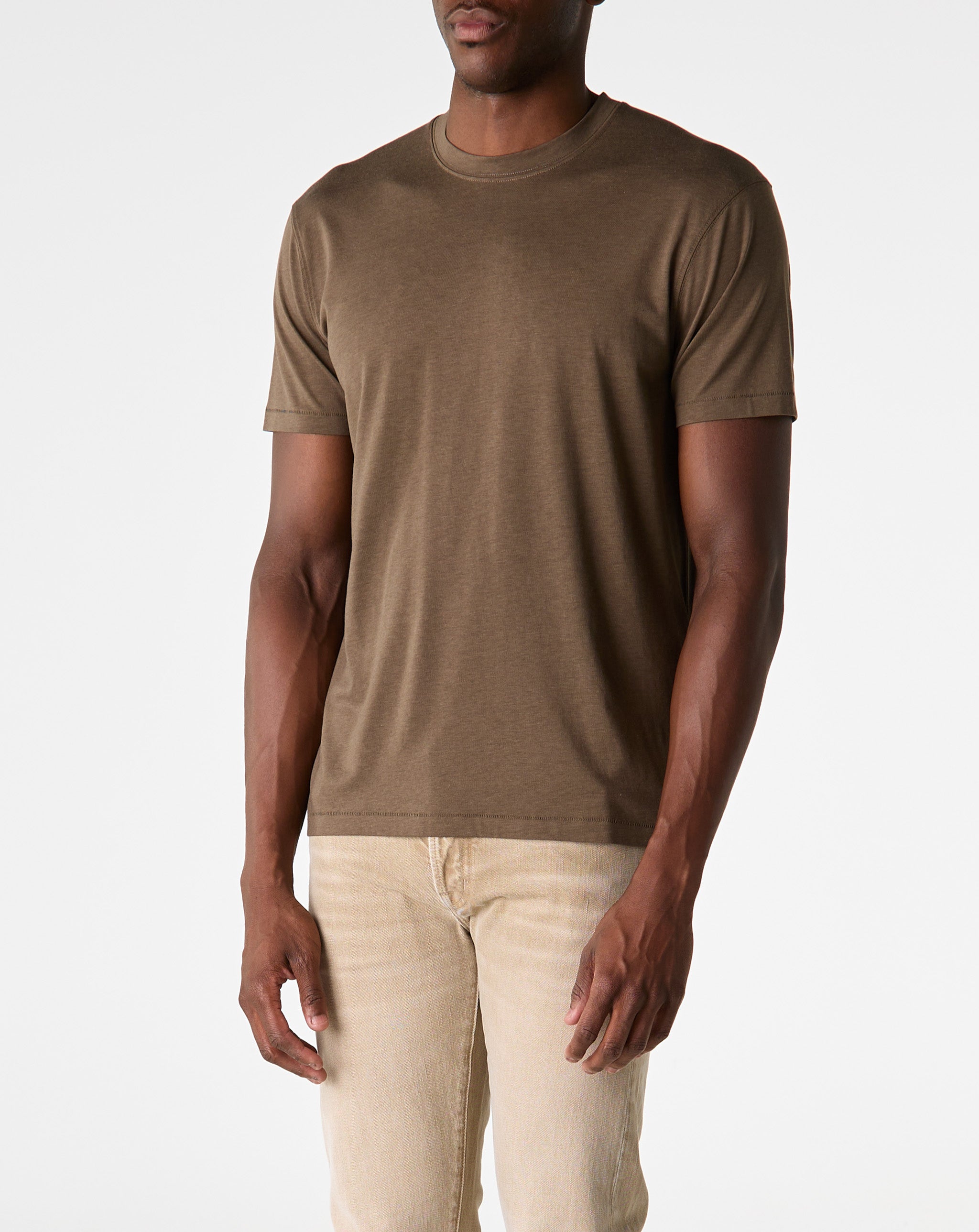 Lyocell S/S Crewneck
