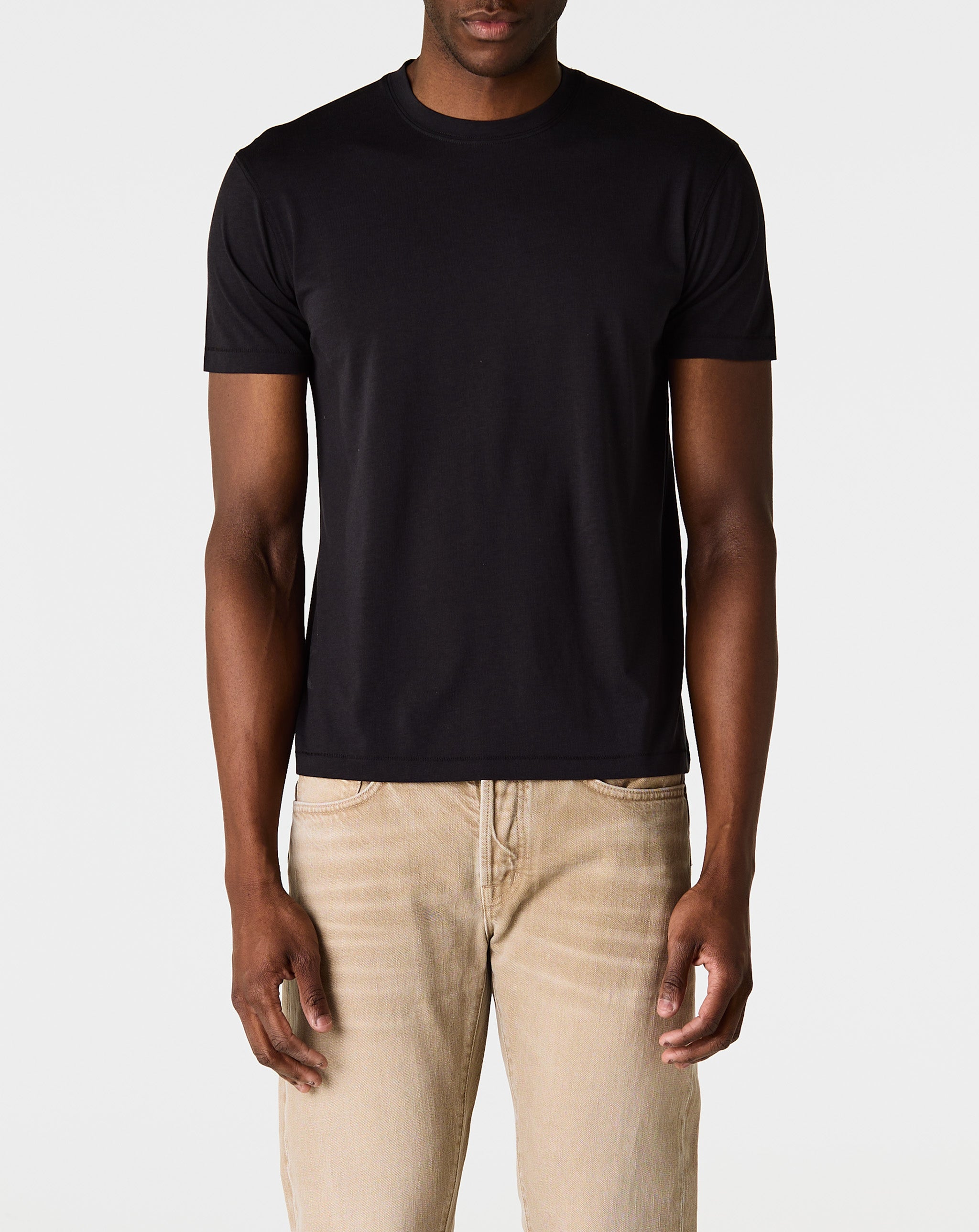 Cotton S/S Crew Neck