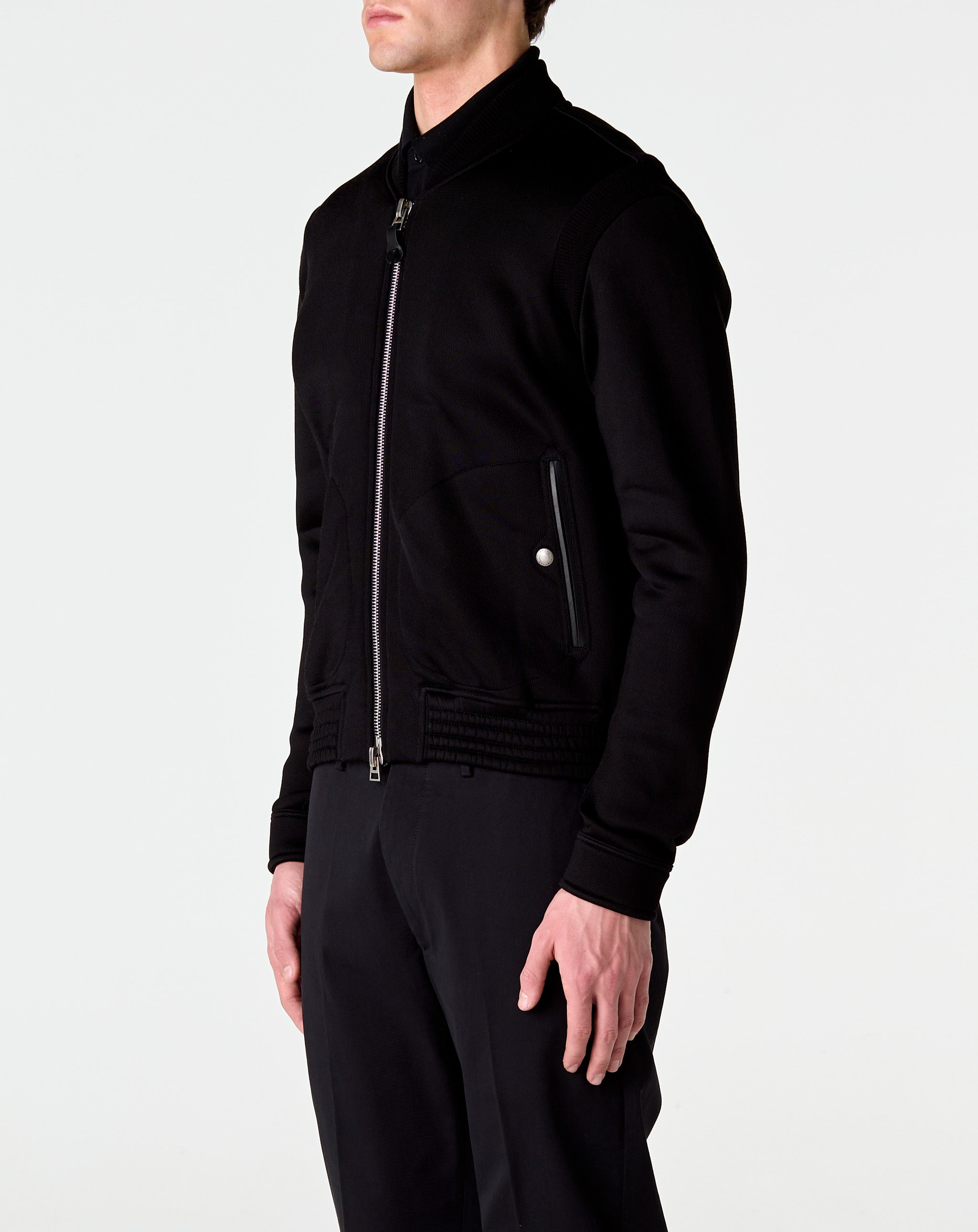 Cut And Sewn Full Zip