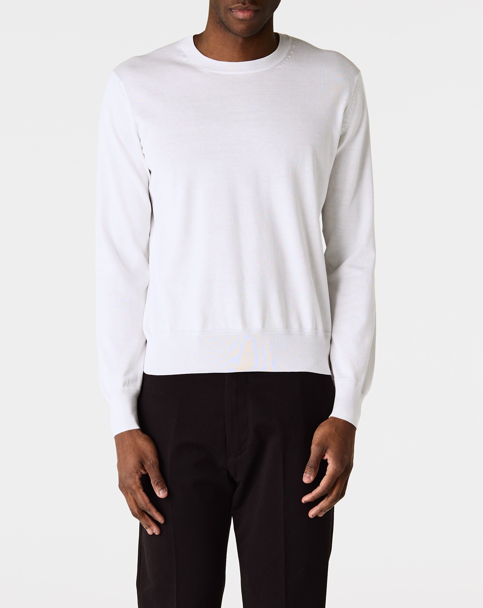 Cotton L/S Crew Neck