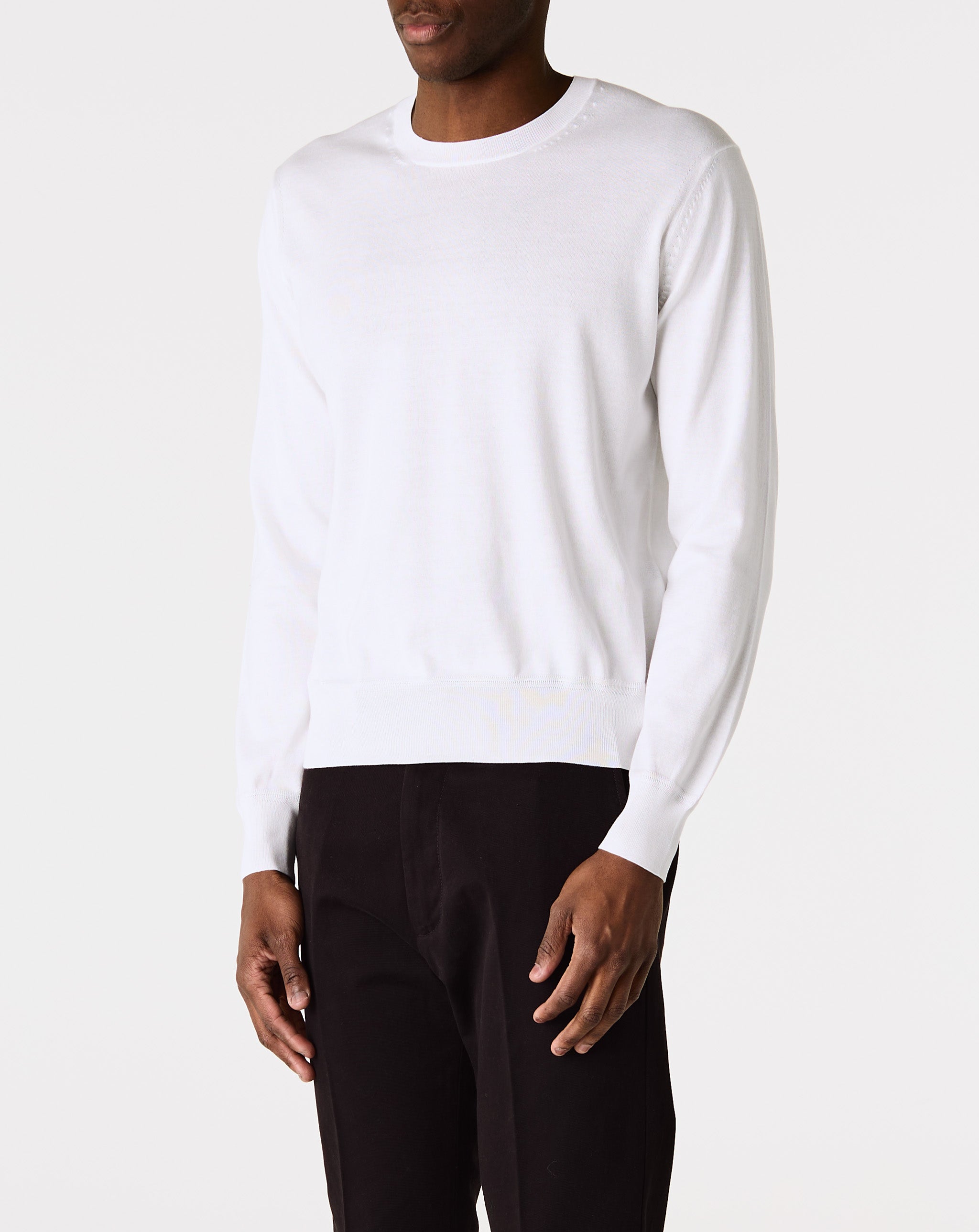 Cotton L/S Crew Neck