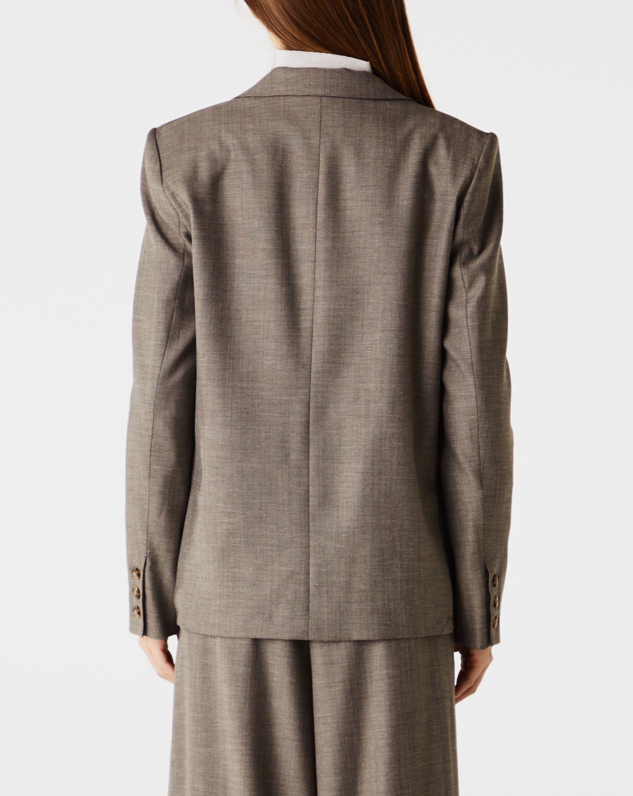 Boyfriend Blazer With Zipper