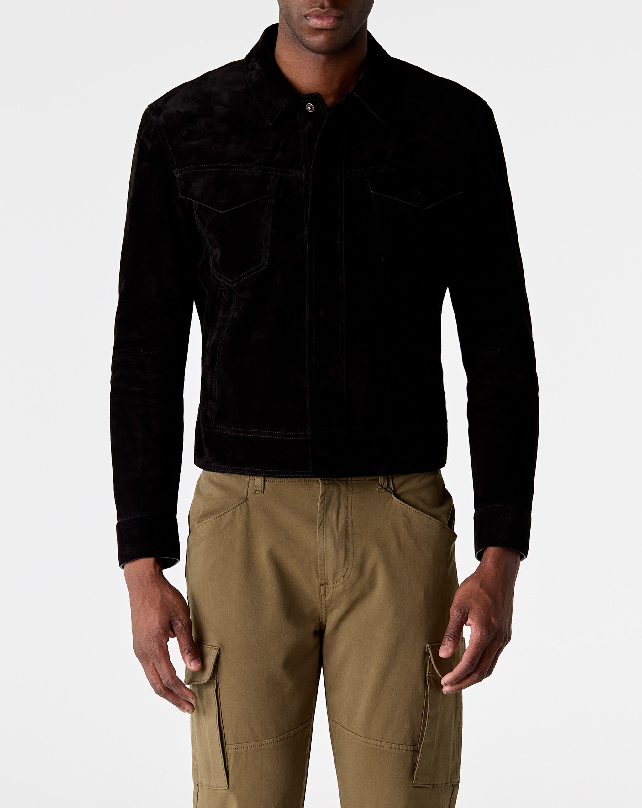 Cashmere Suede Jacket