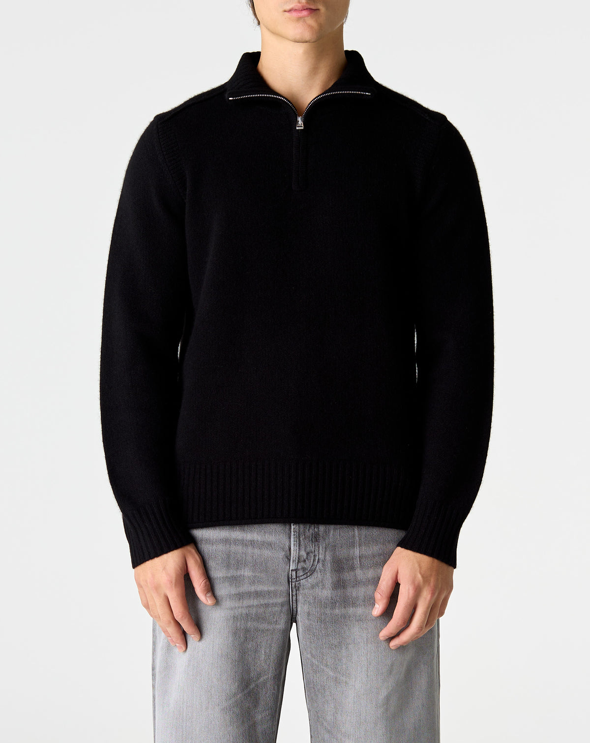 Half Zip Turtleneck
