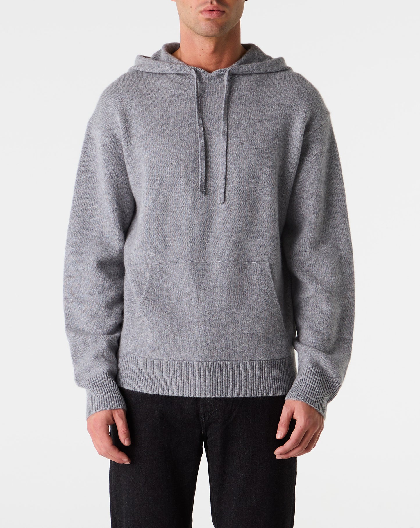 Pullover Hoodie in Cashmere