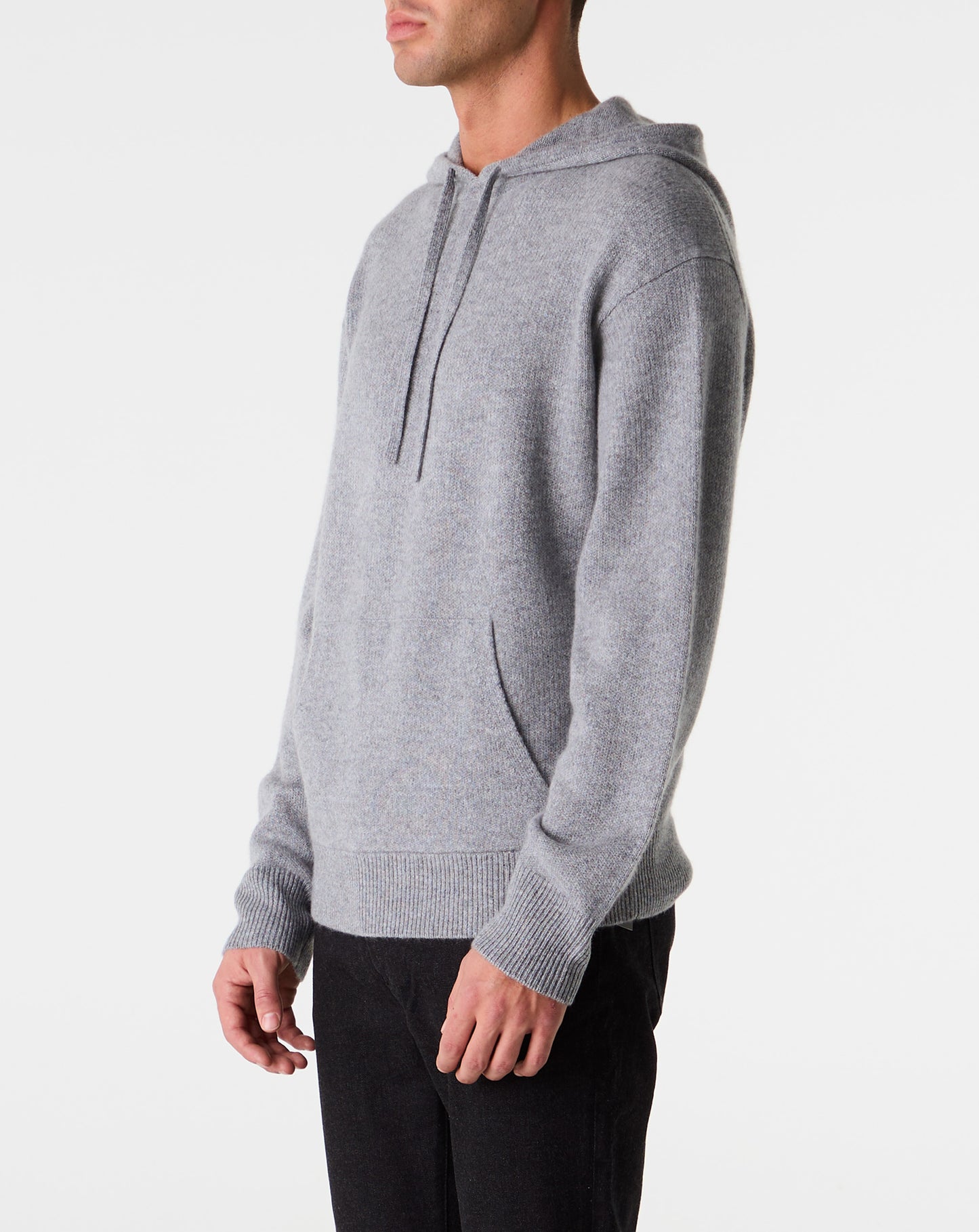 Pullover Hoodie in Cashmere