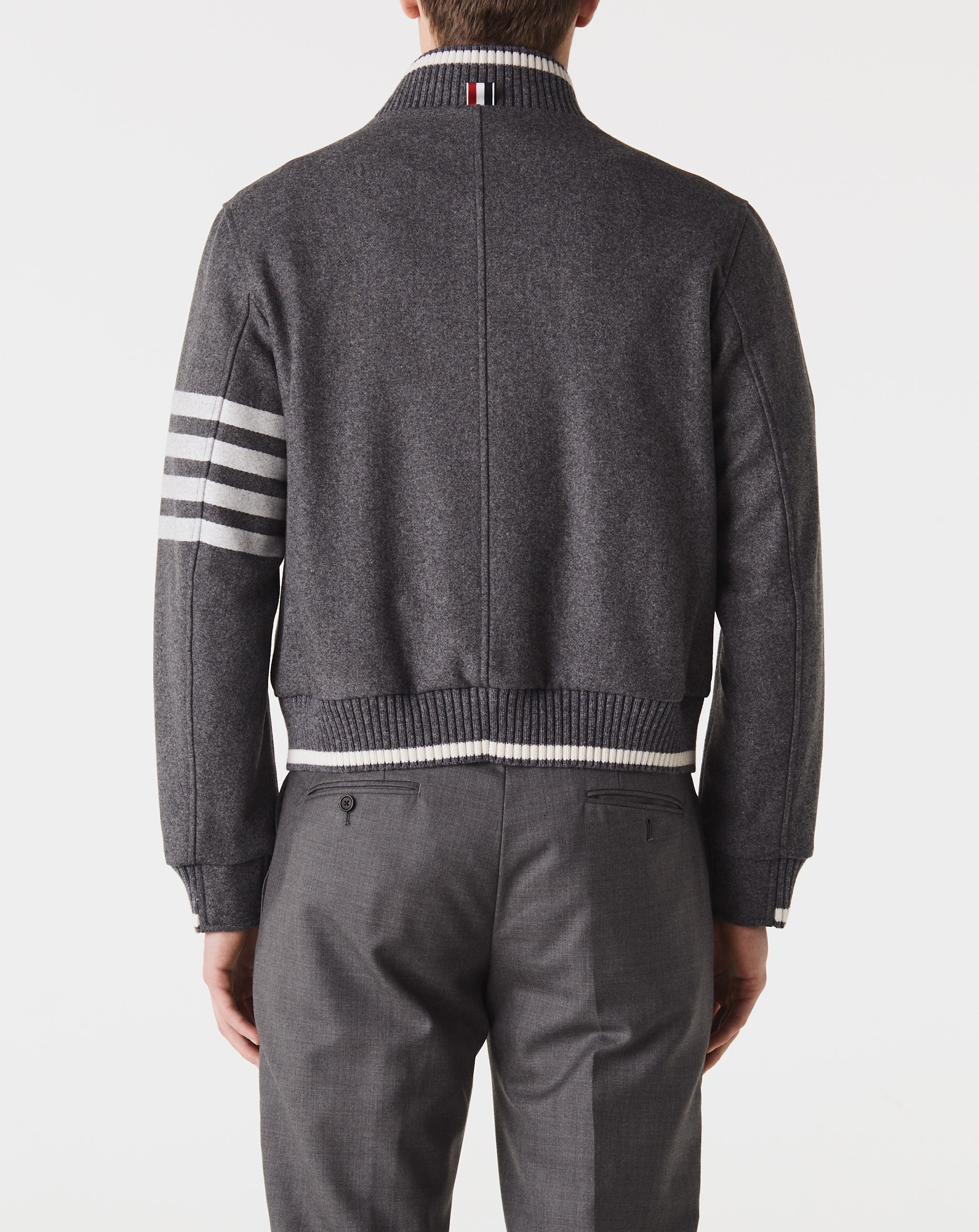 Knit Rib Blouson Jacket