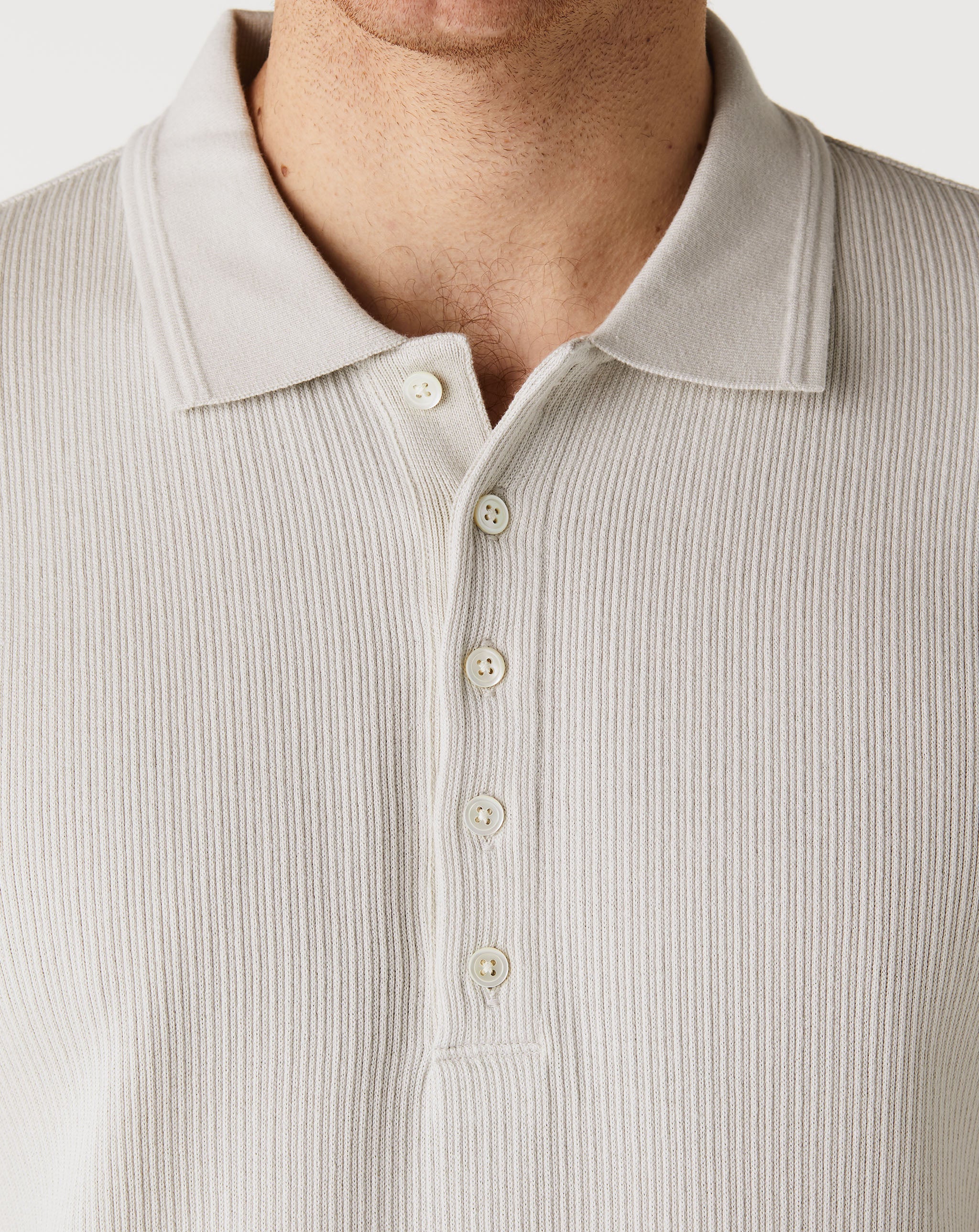 S/S Rib Cuff Polo