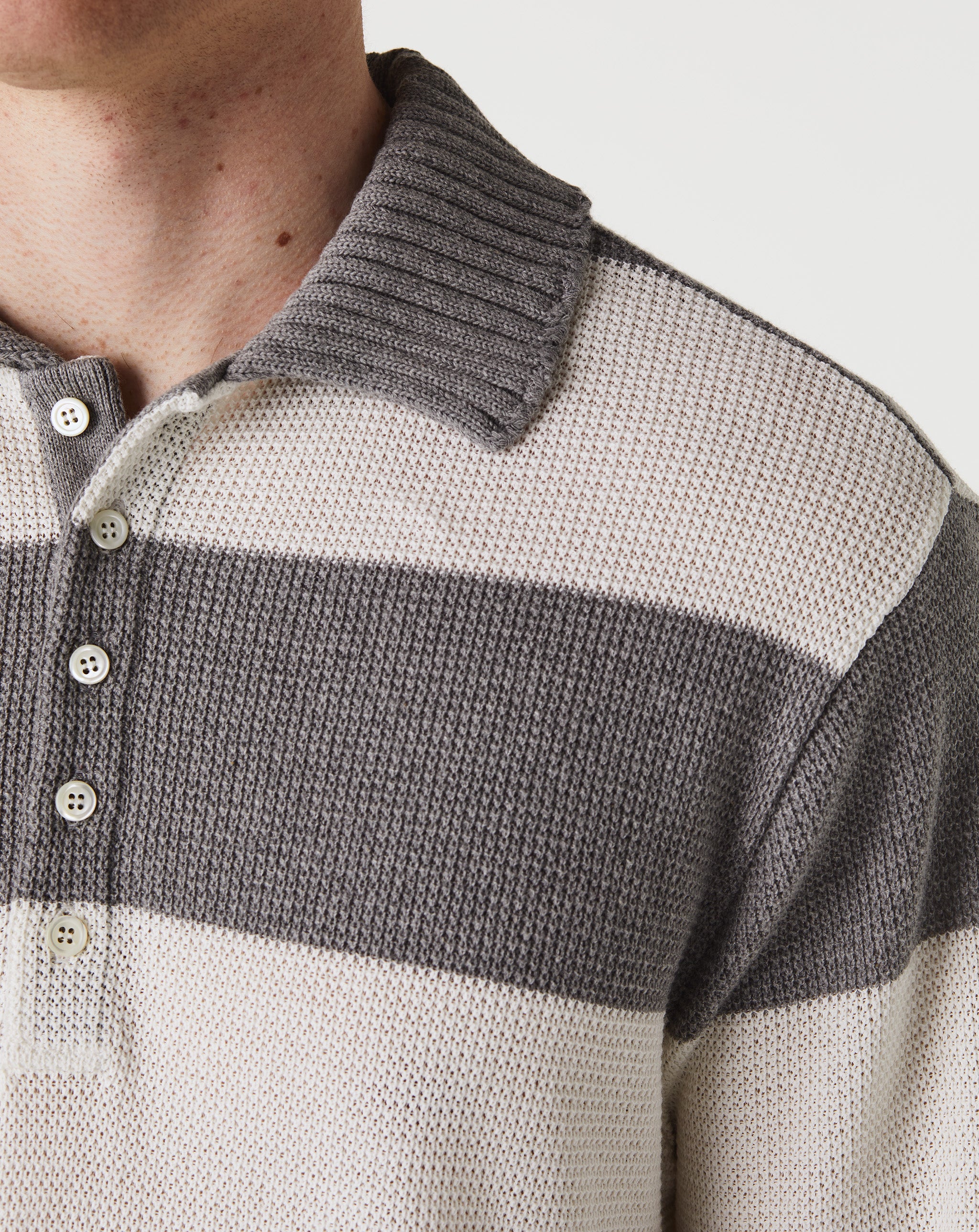 Striped Rugby Polo