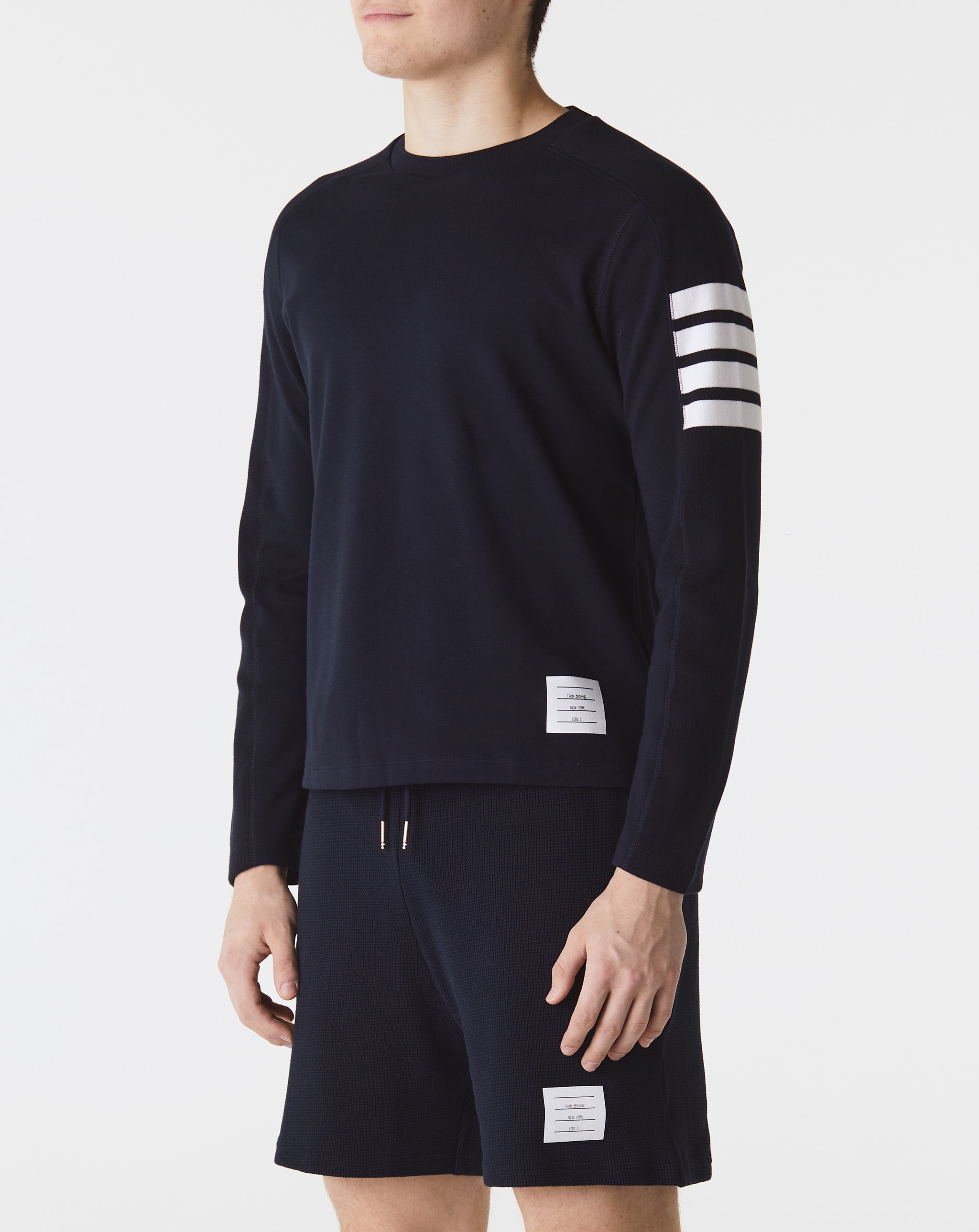 Long Sleeve Tee W/ 4 Bar Stripe