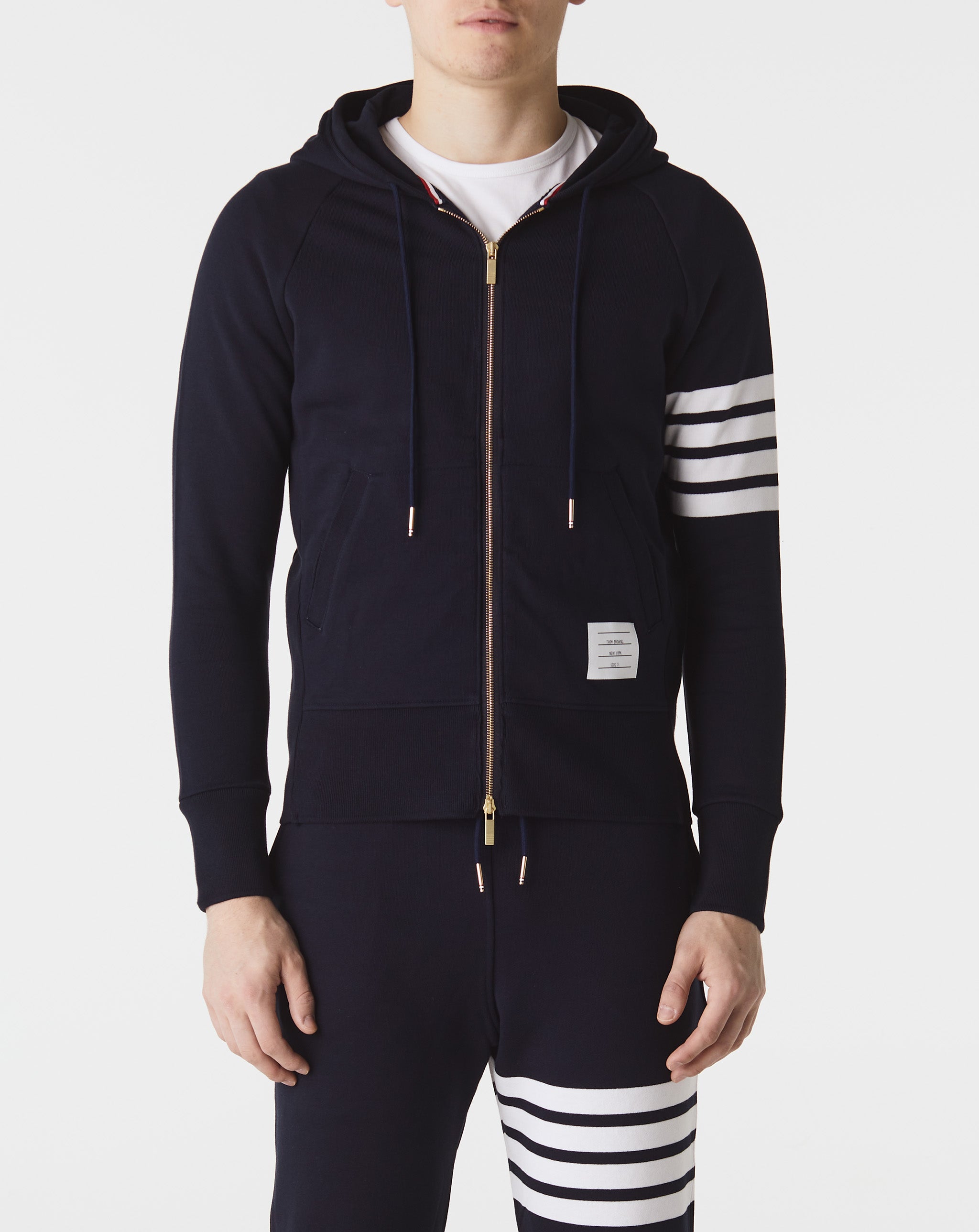 Classic Full Zip Hoodie In Classic Loopback