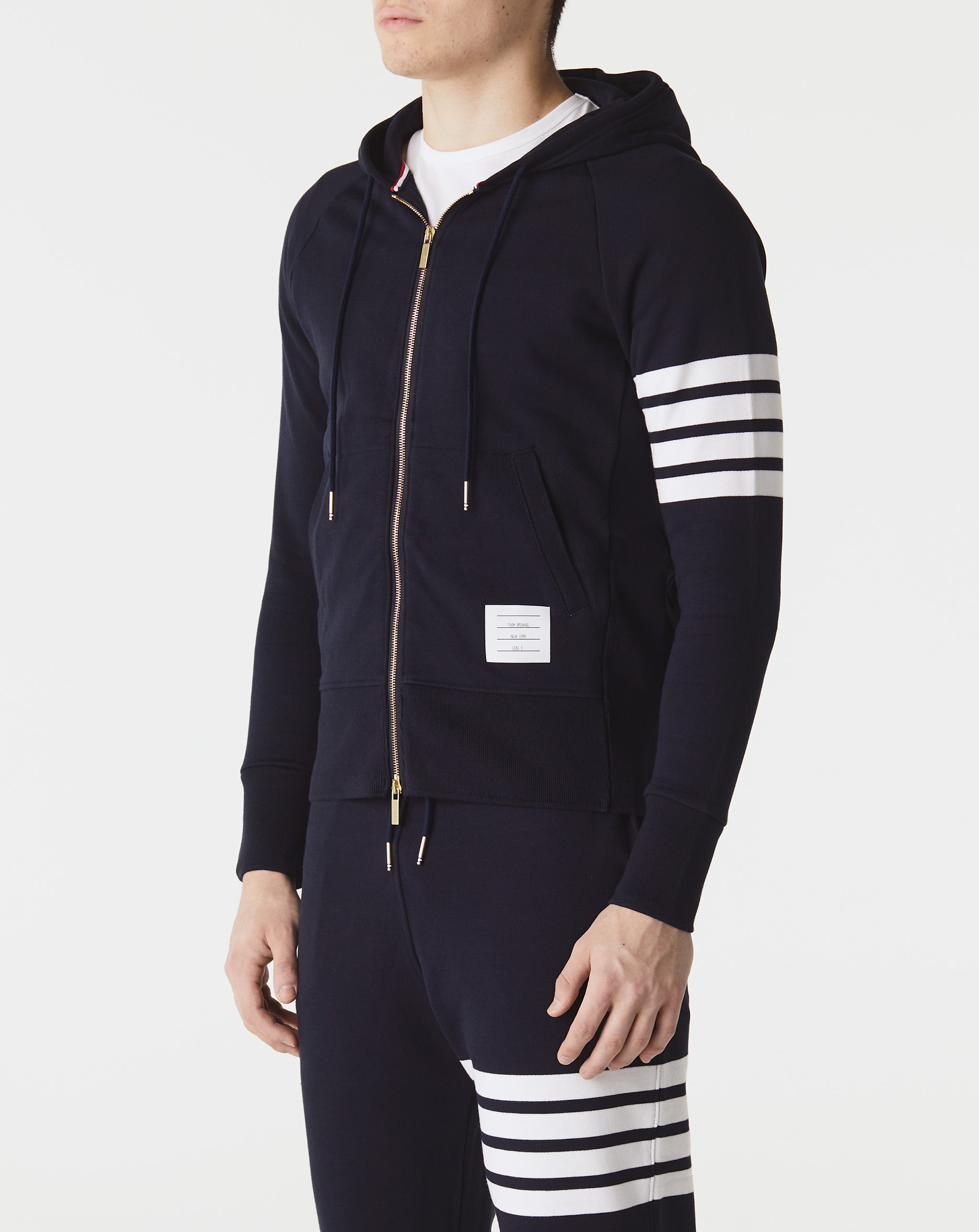 Classic Full Zip Hoodie In Classic Loopback