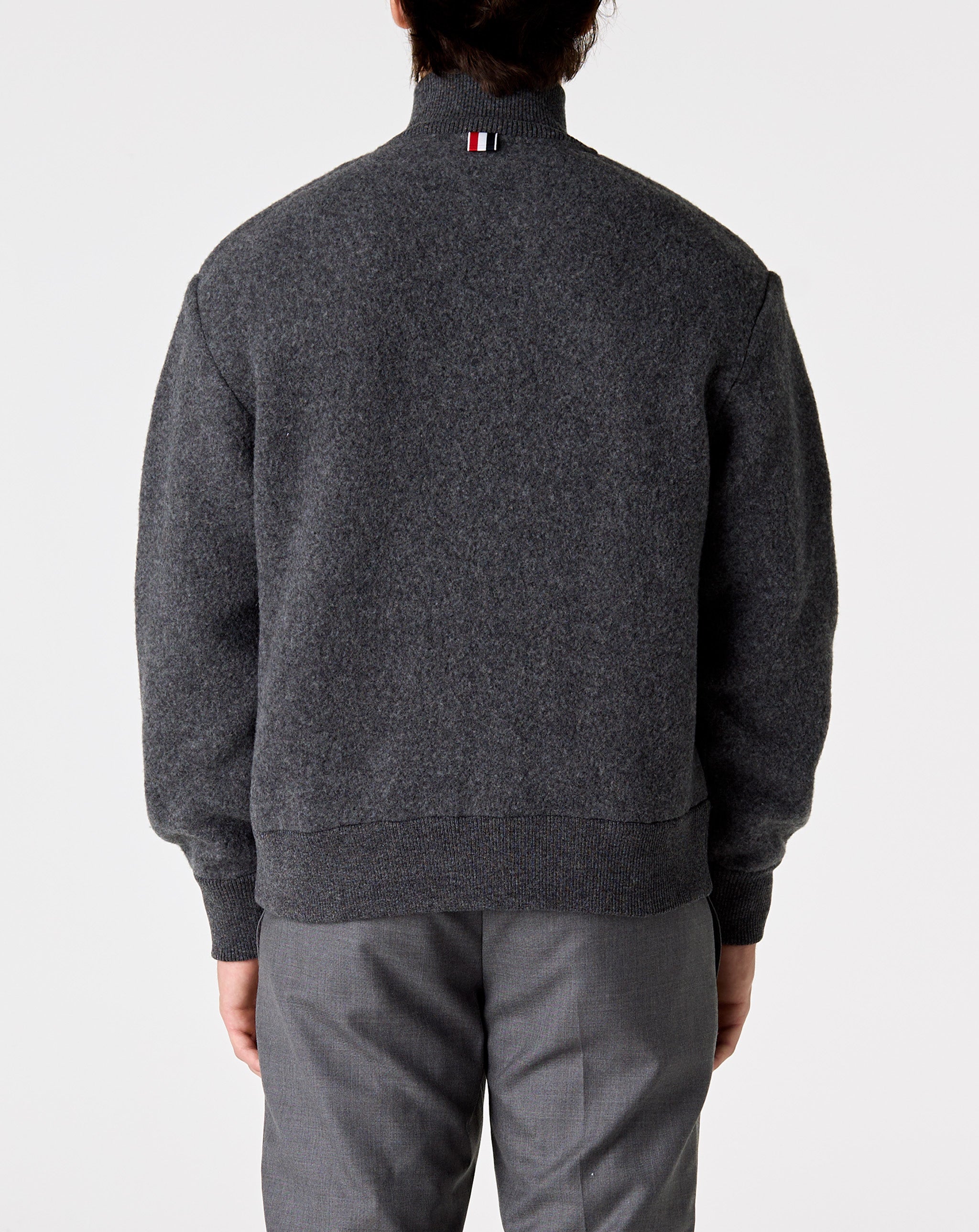 Funnel Neck Zip Jacket