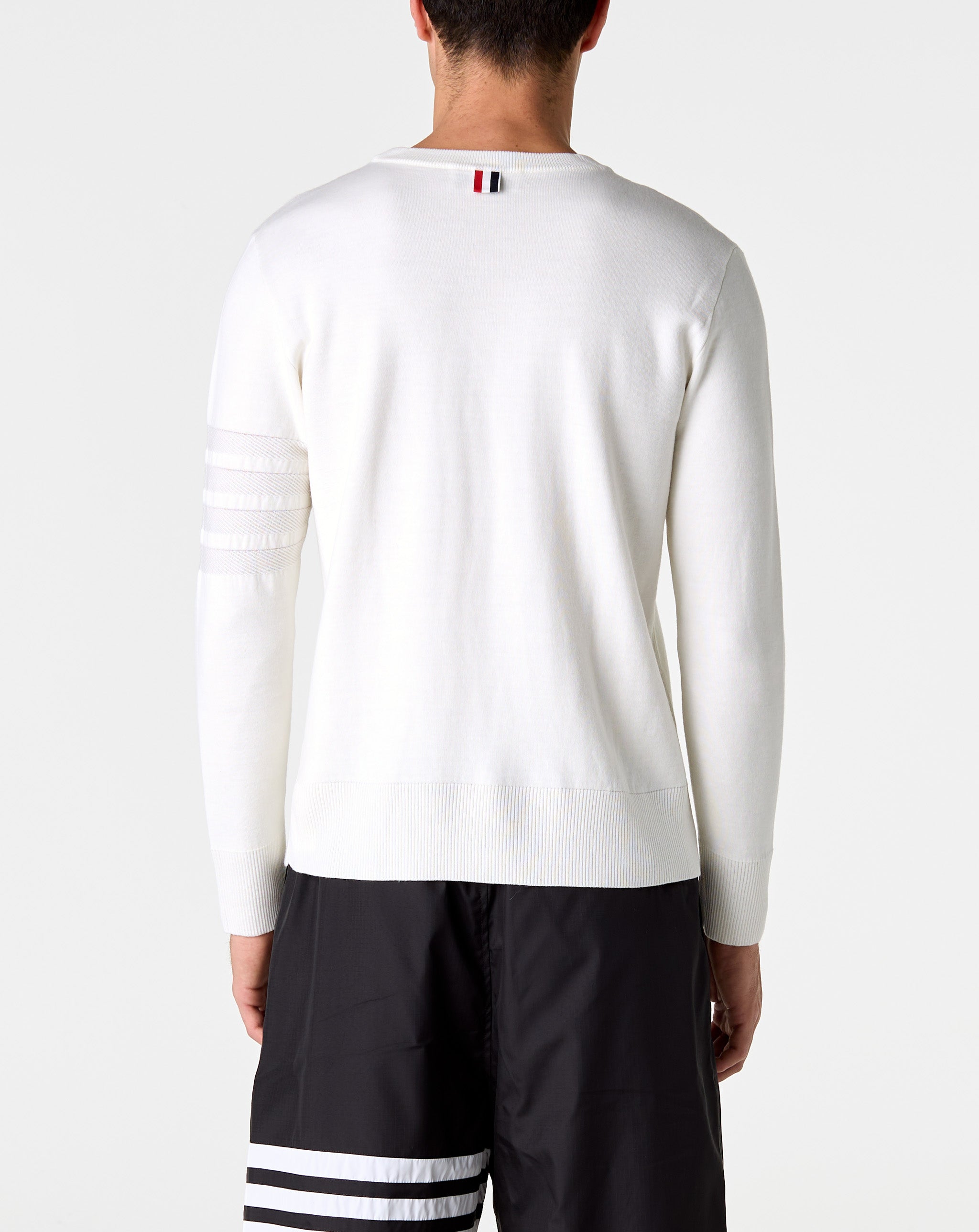 Crew Neck Pullover 4 Bar