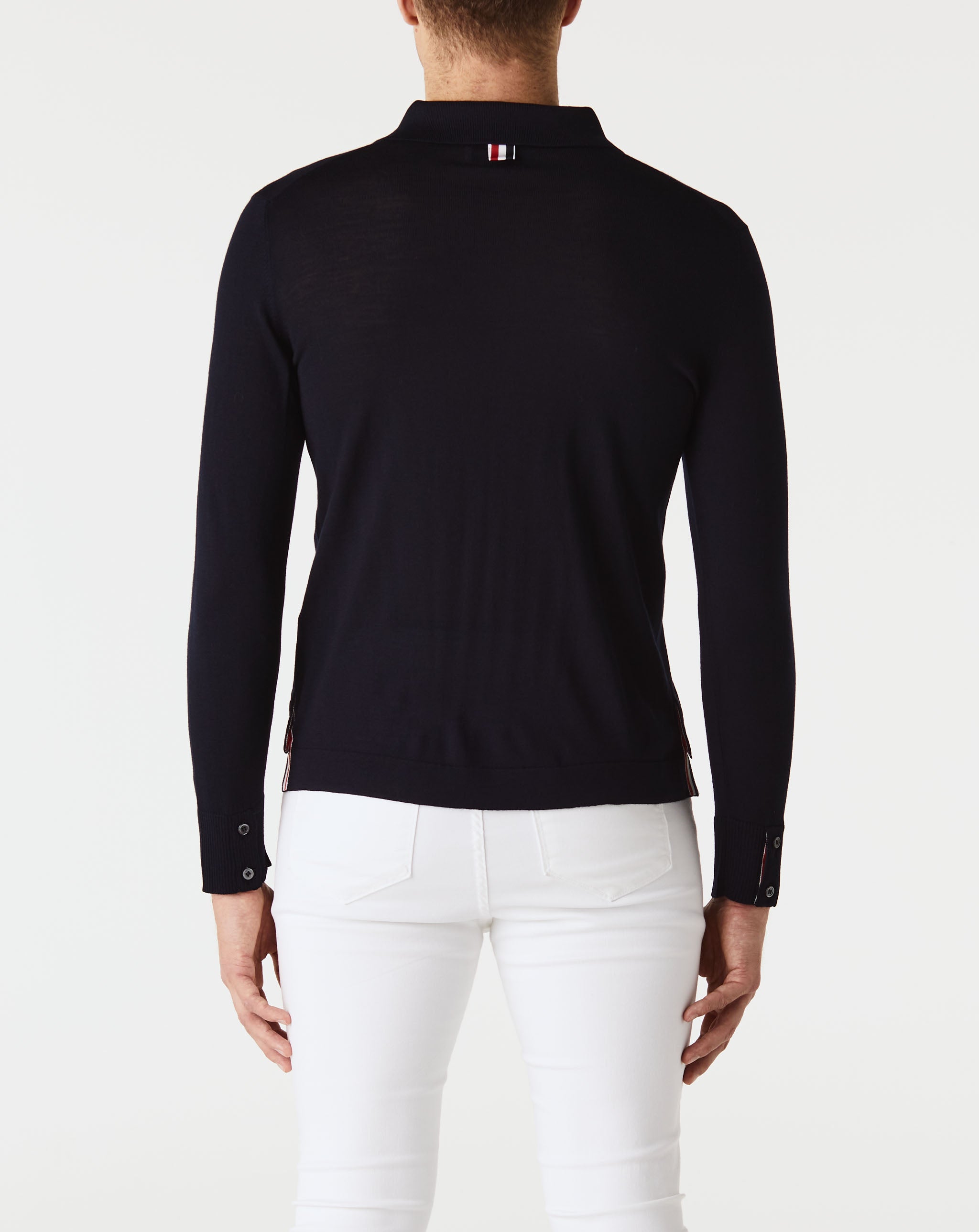 Jersey Stitch Button Down