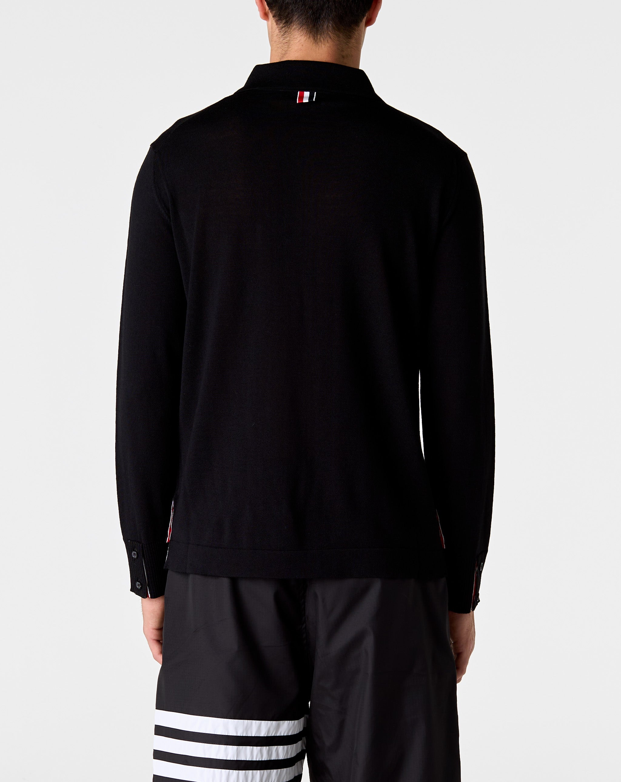 Button Down Collar L/S Shirt