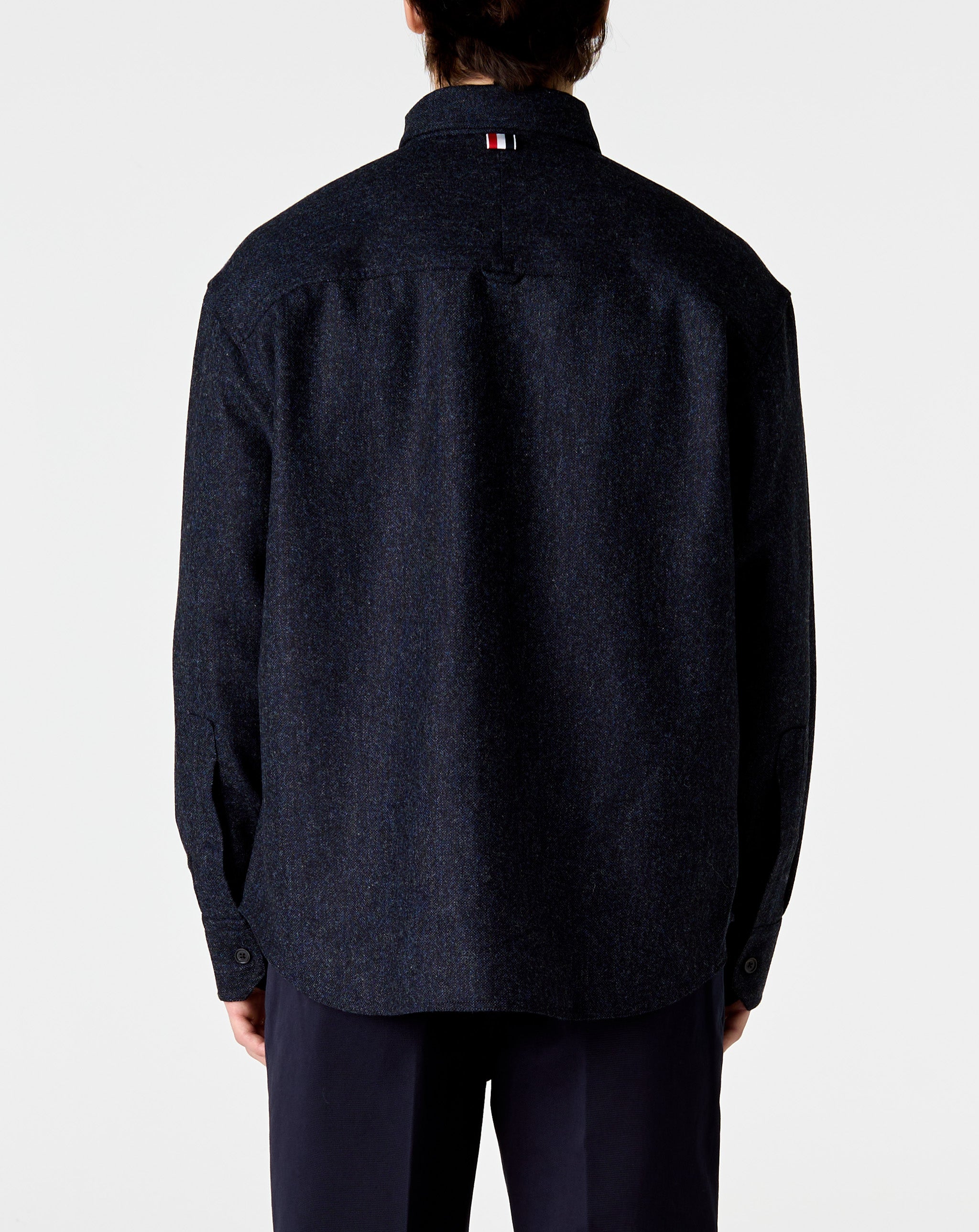 Oversized Shirt Donegal Tweed