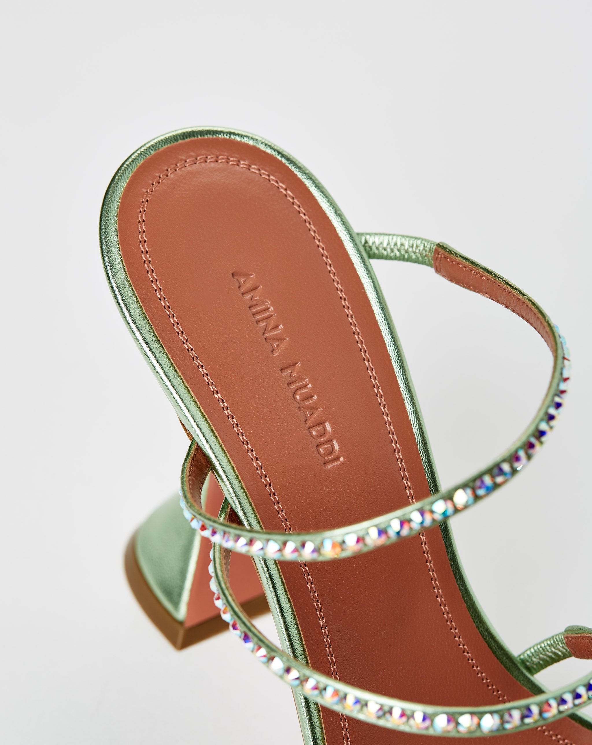 Naima Crystal Slipper 95Mm