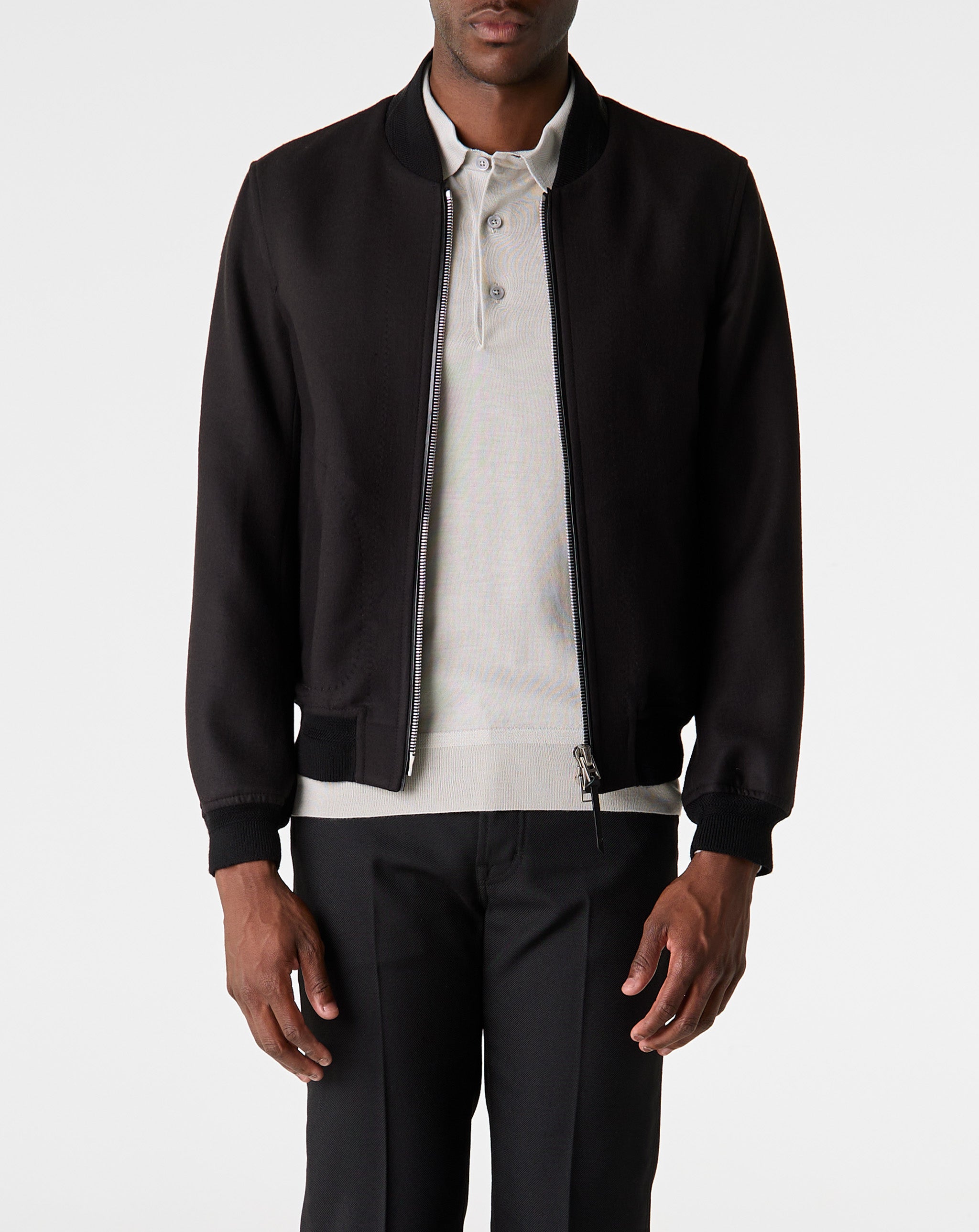 Double Wool Bomber