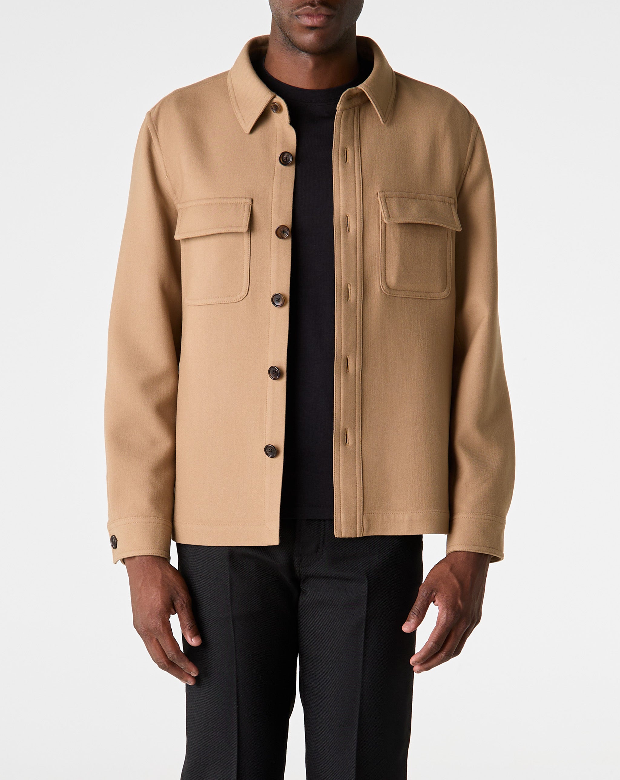 Double Wool Outershirt