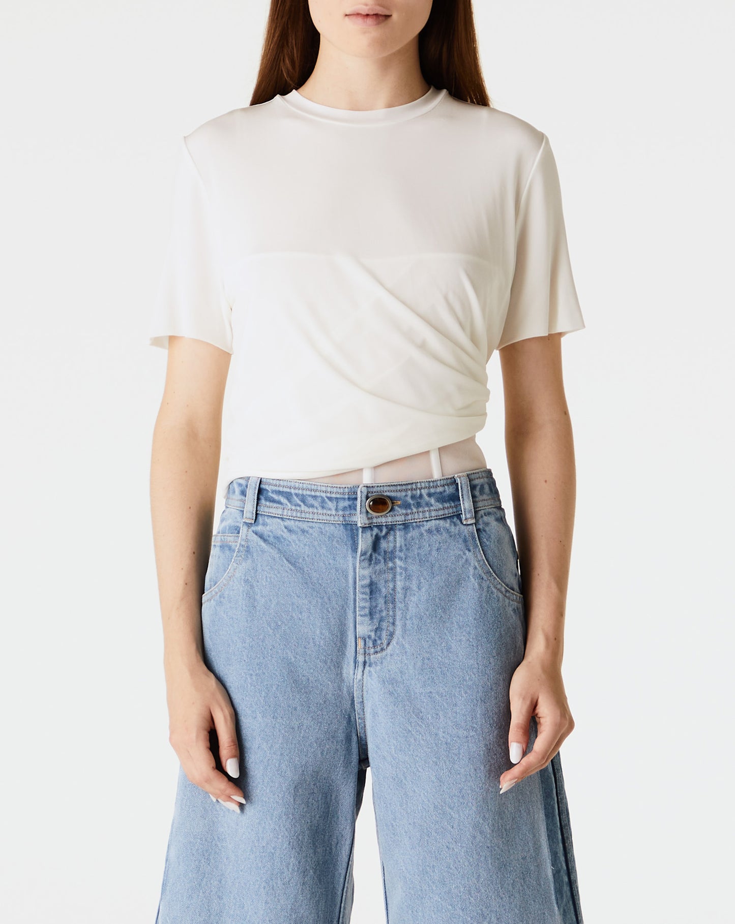 Coiled Corseted Tee