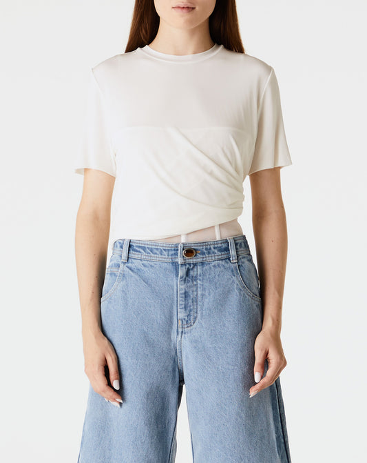 Coiled Corseted Tee