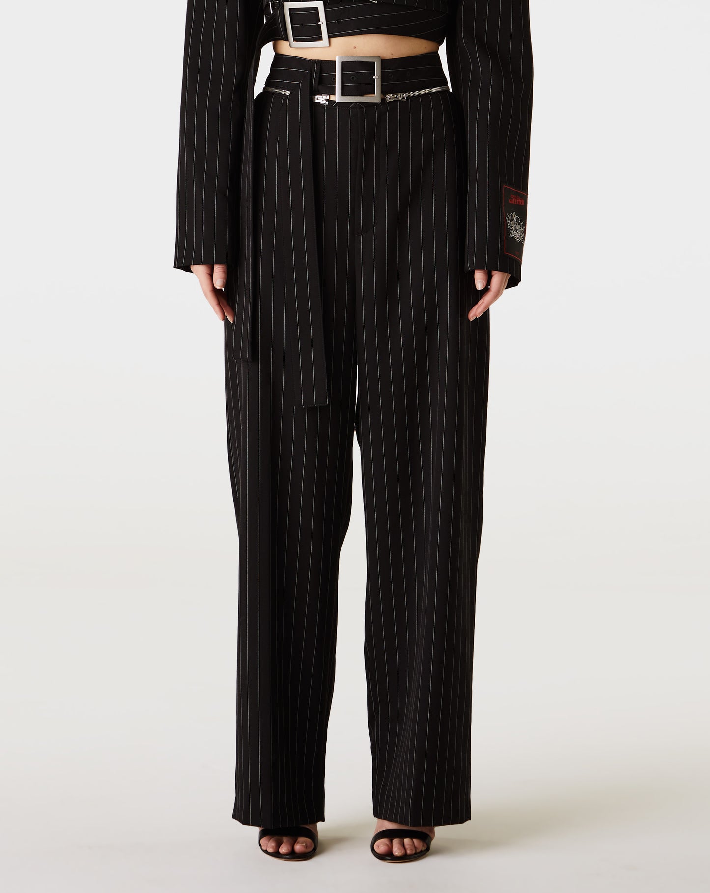 Pinstripe Wool Trouser
