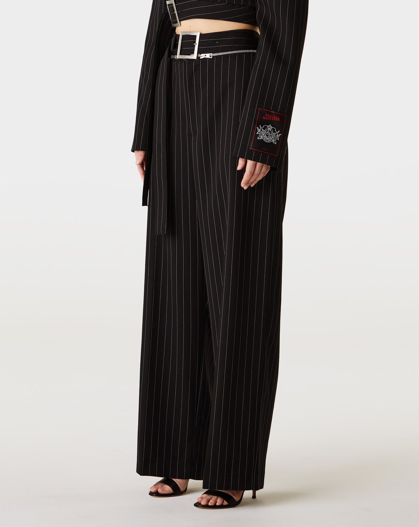 Pinstripe Wool Trouser