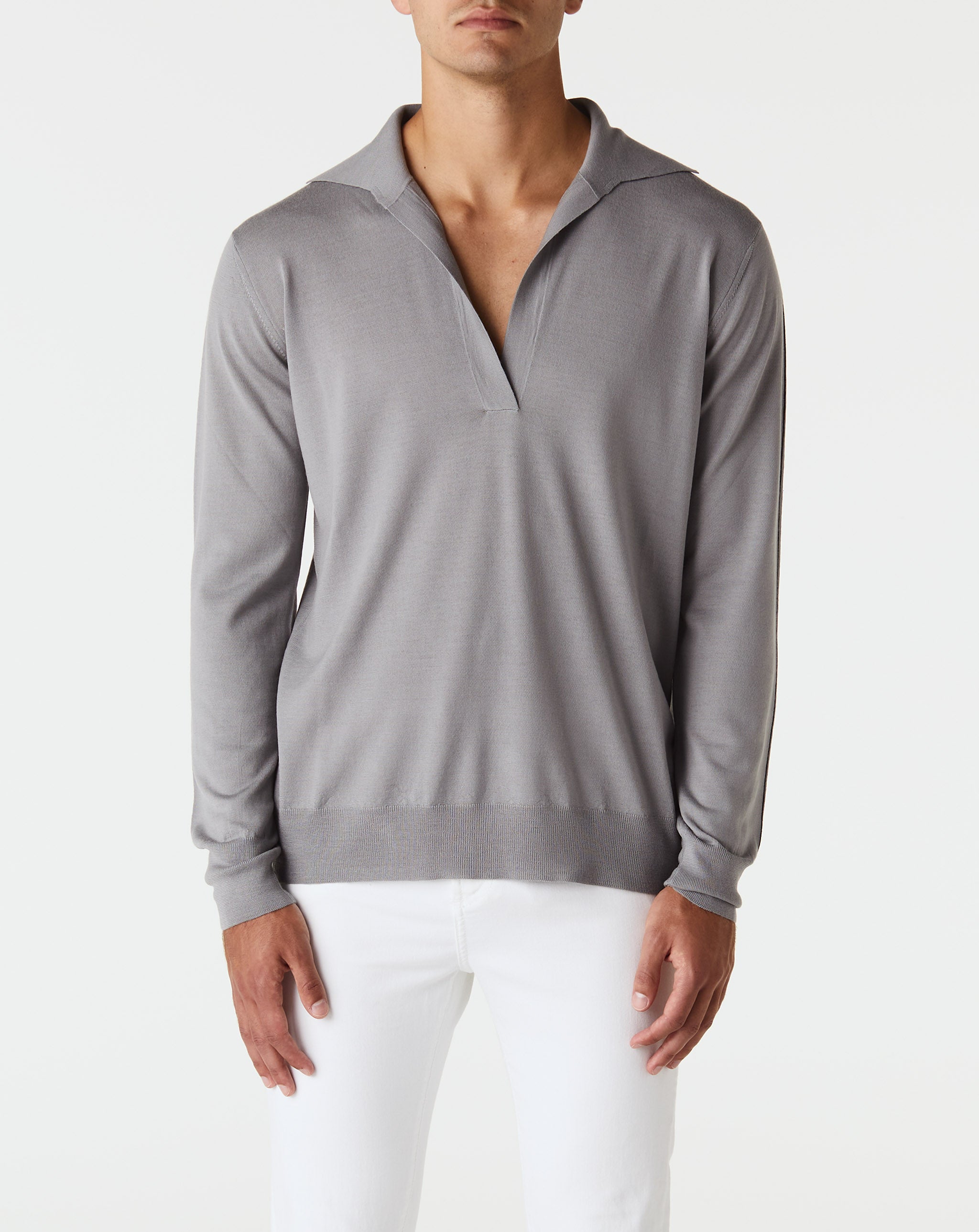 Polo Knit Top