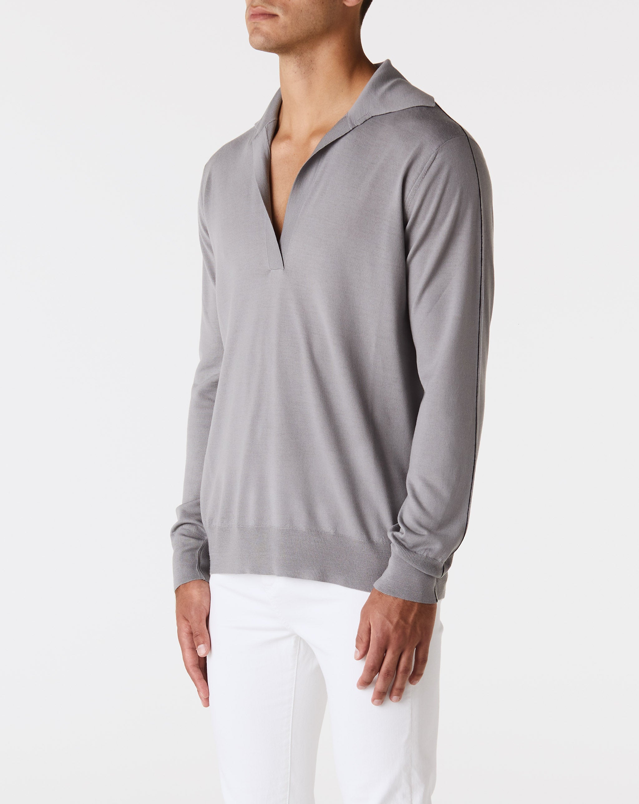 Polo Knit Top