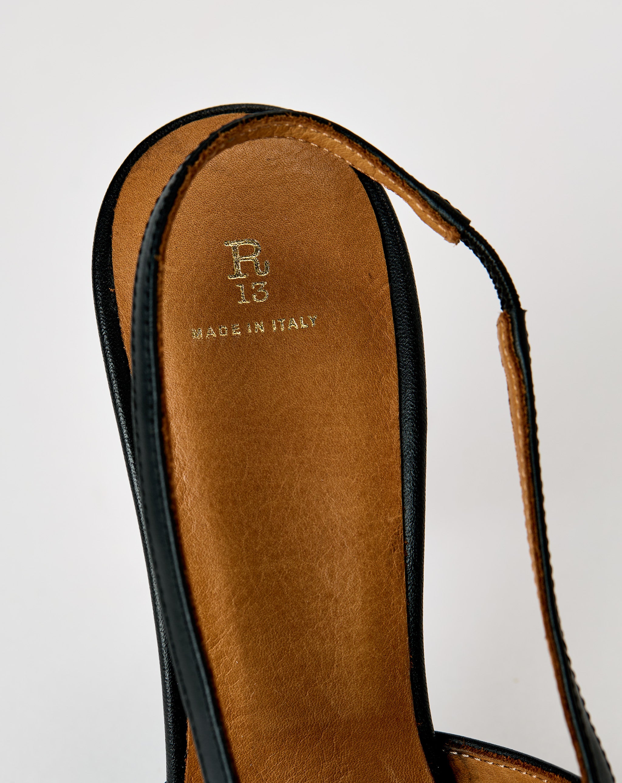 Sling Back Heel W/Ring