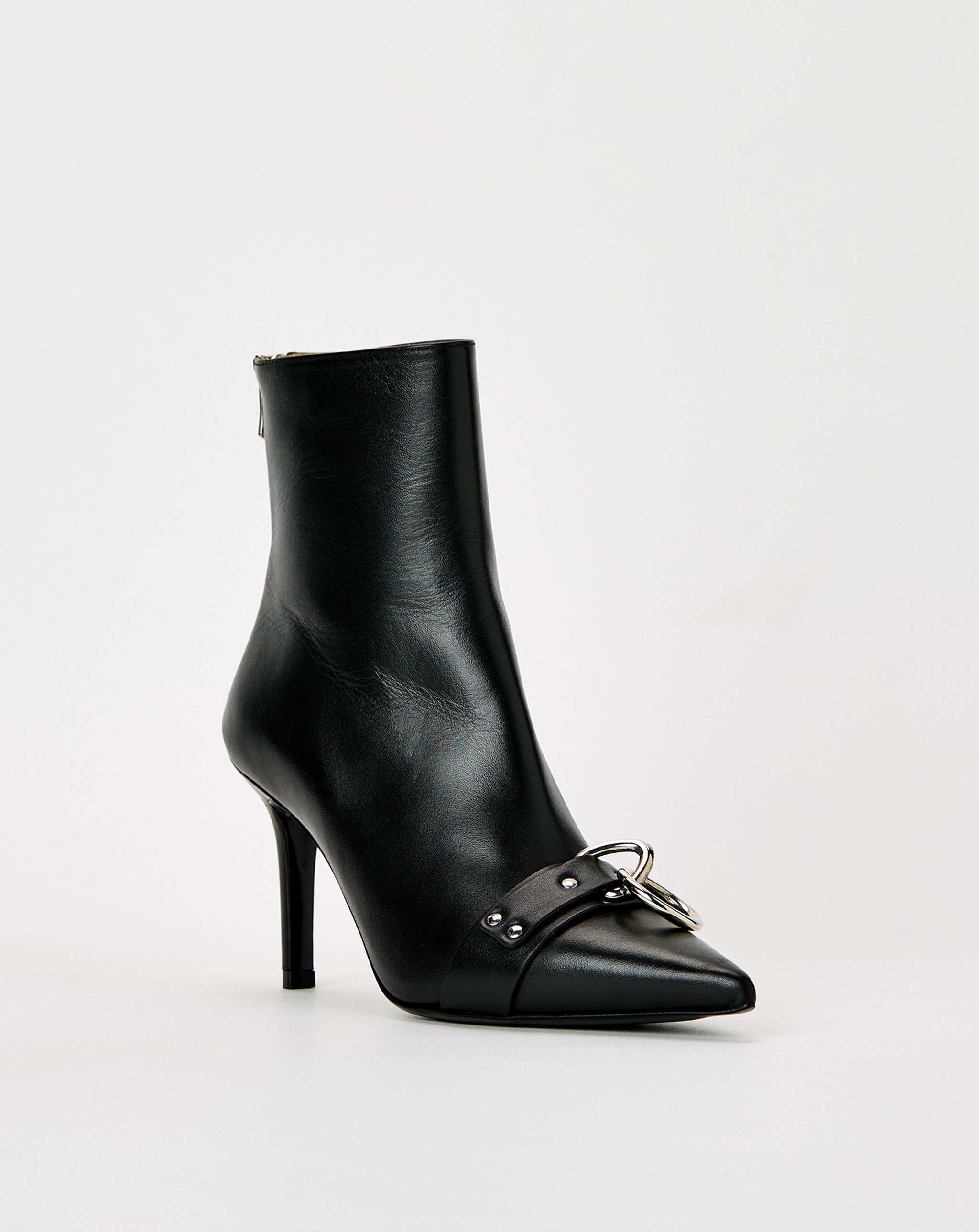 Skinny Ankle Heeled Boot