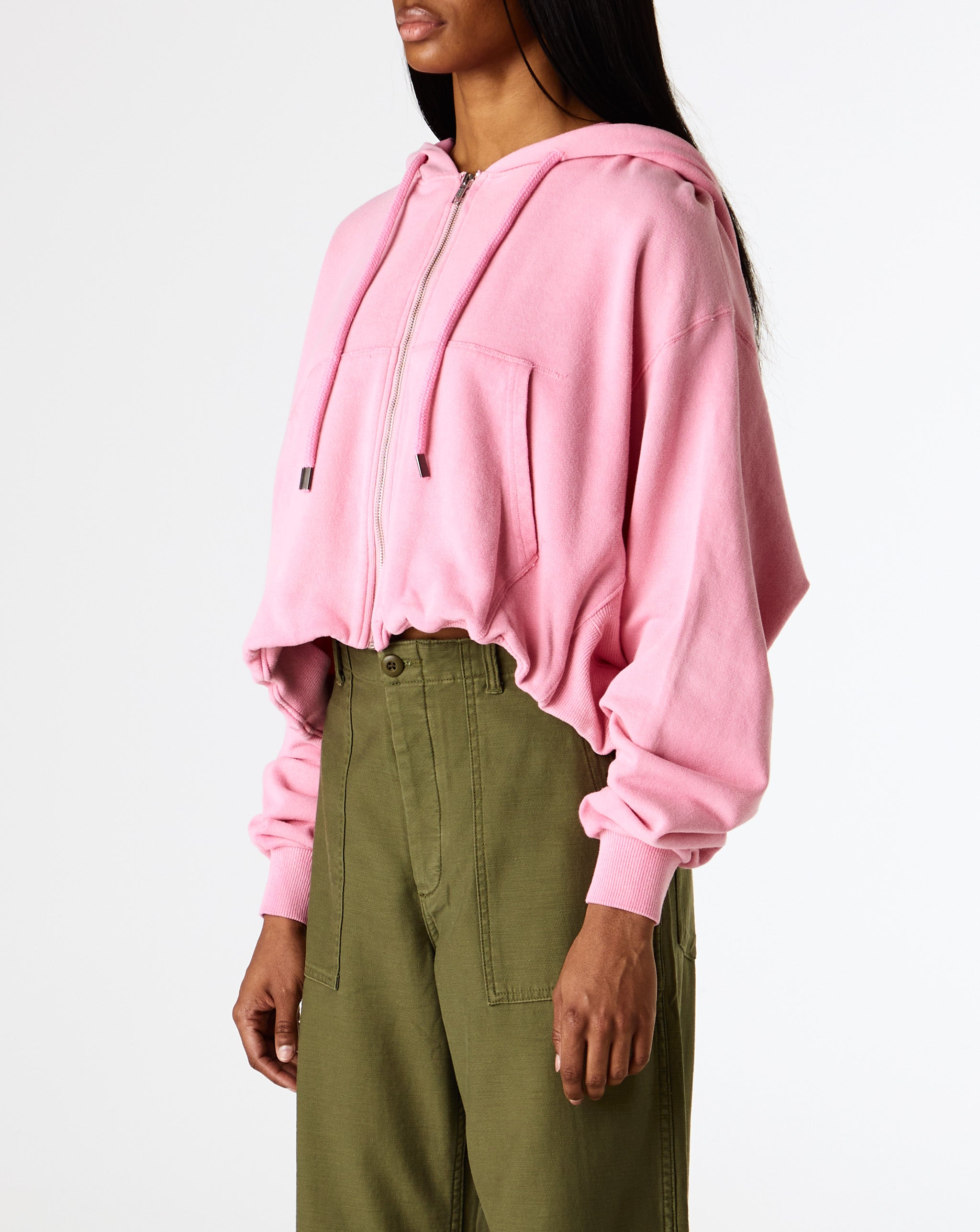 Balloon Zip-Up Hoodie
