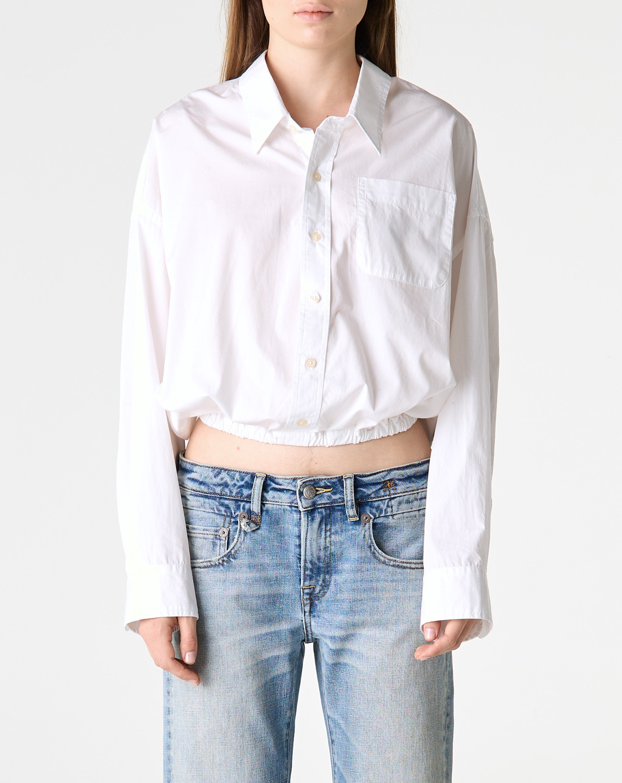 Crossover Bubble Shirt