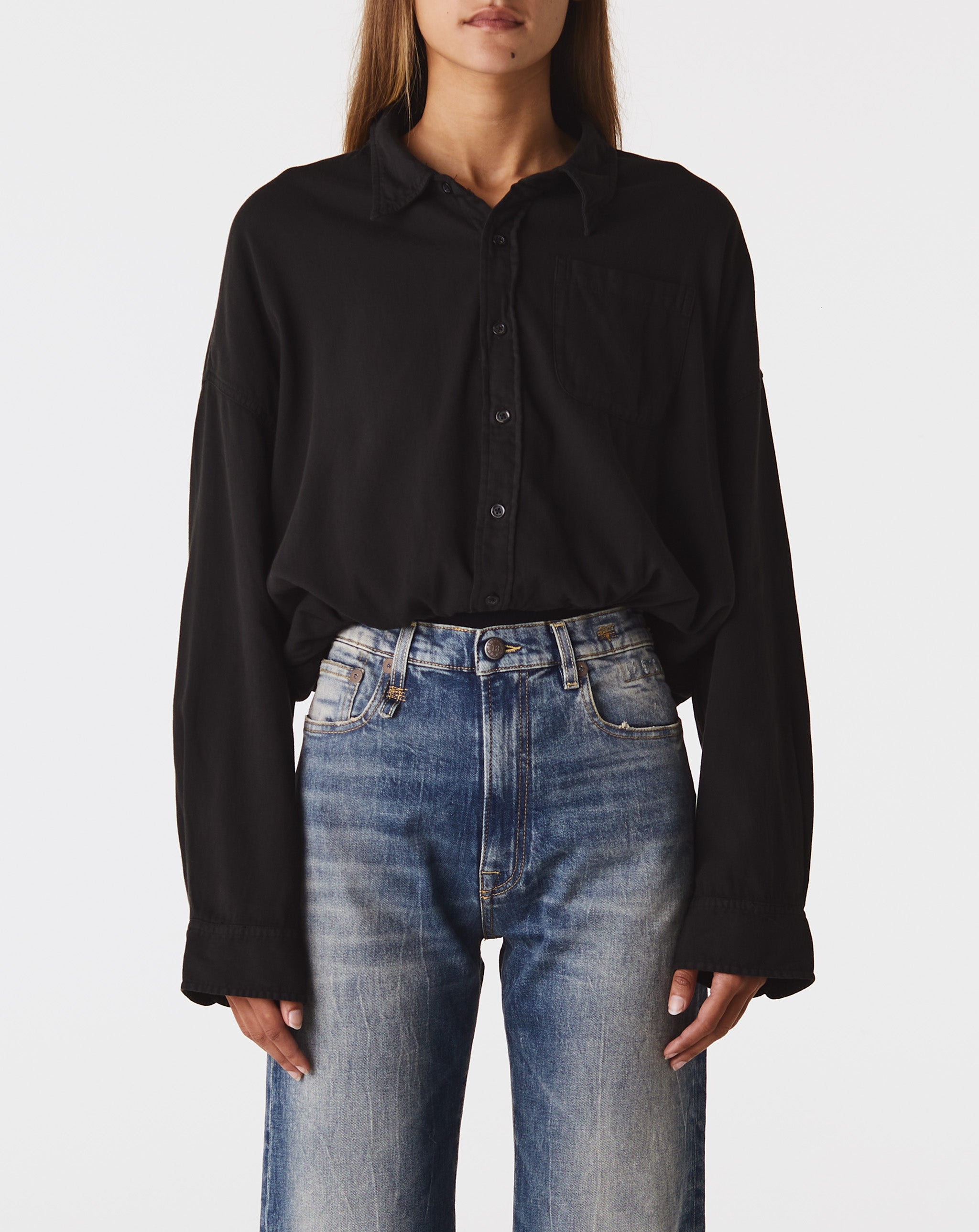 Crossover Bubble Shirt