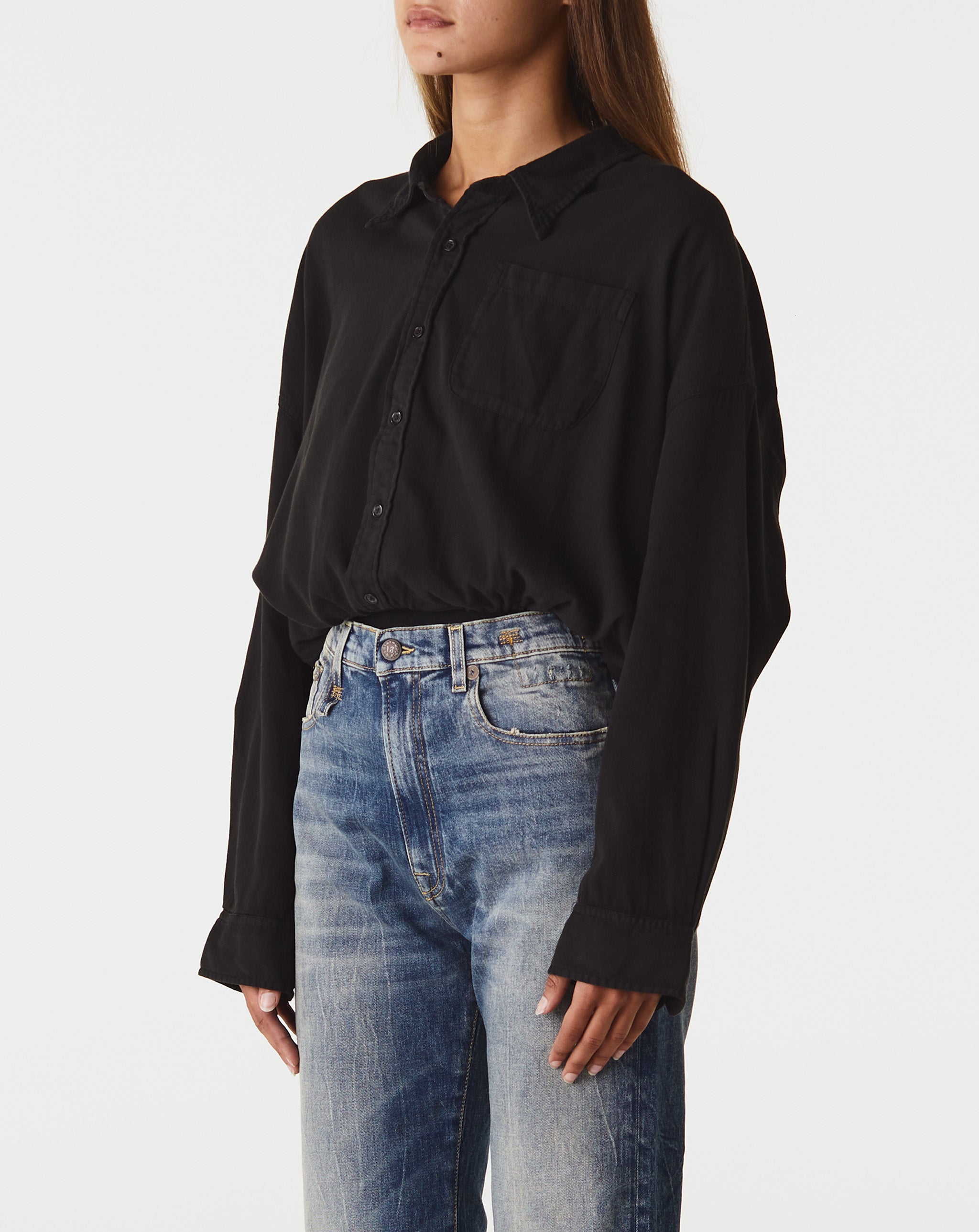 Crossover Bubble Shirt