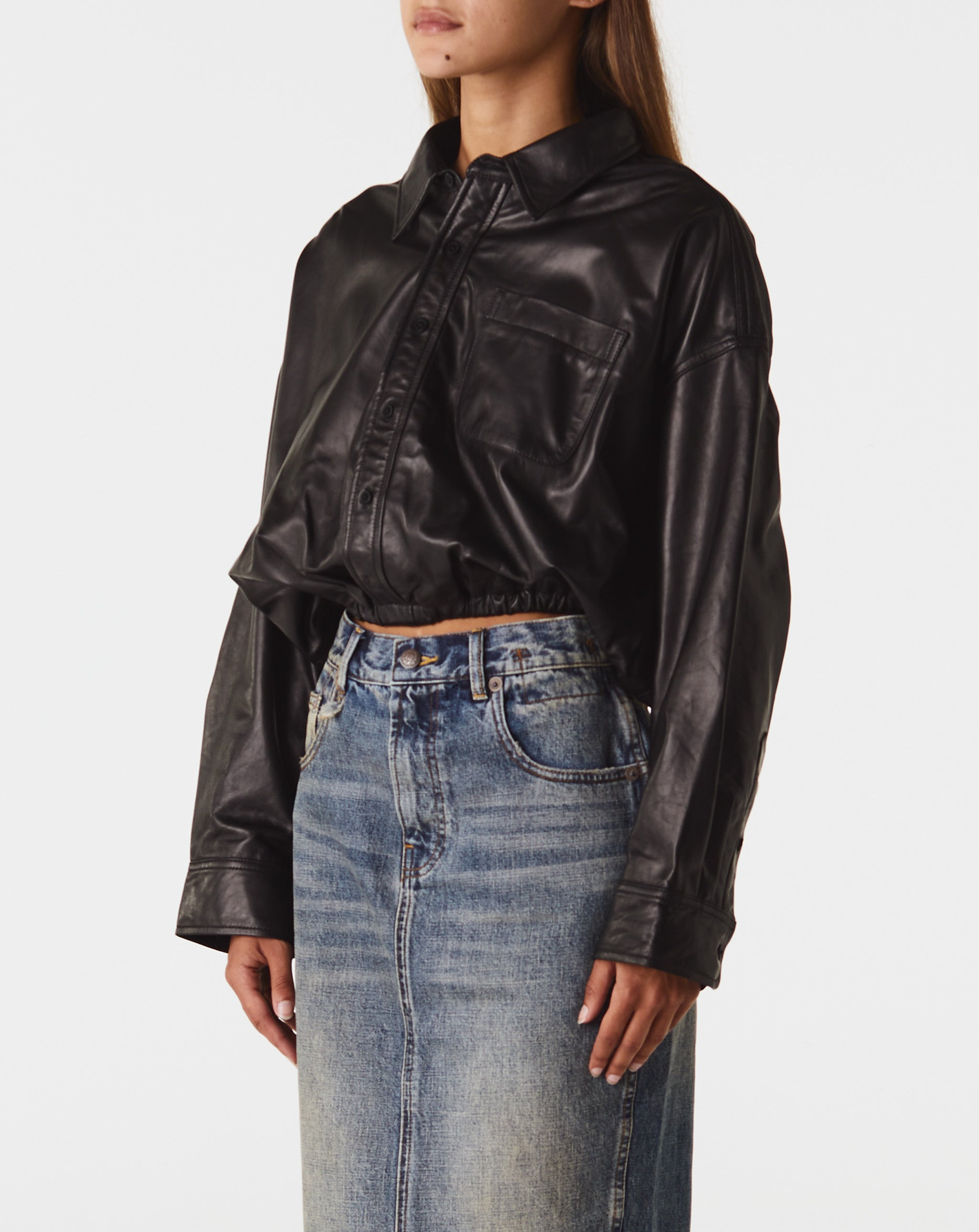 Crossover Bubble Shirt