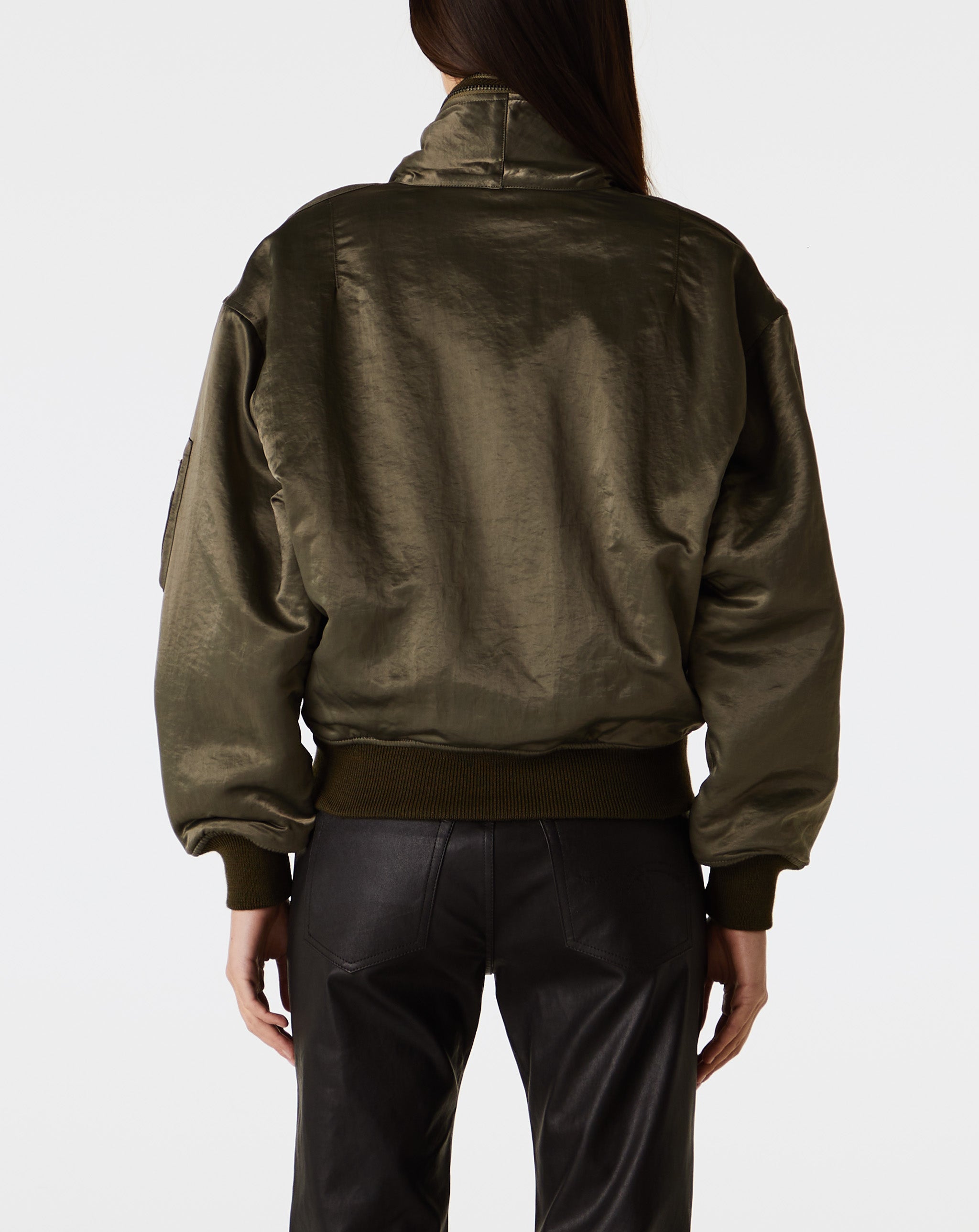Zip Collar Flight Jacket