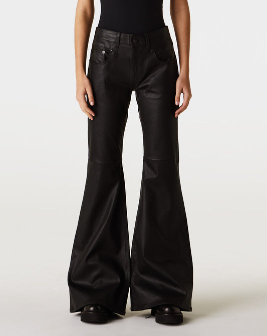 Boy Flare Leather Pant