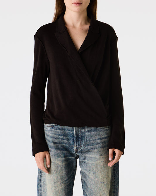 Twisted Lapel Top