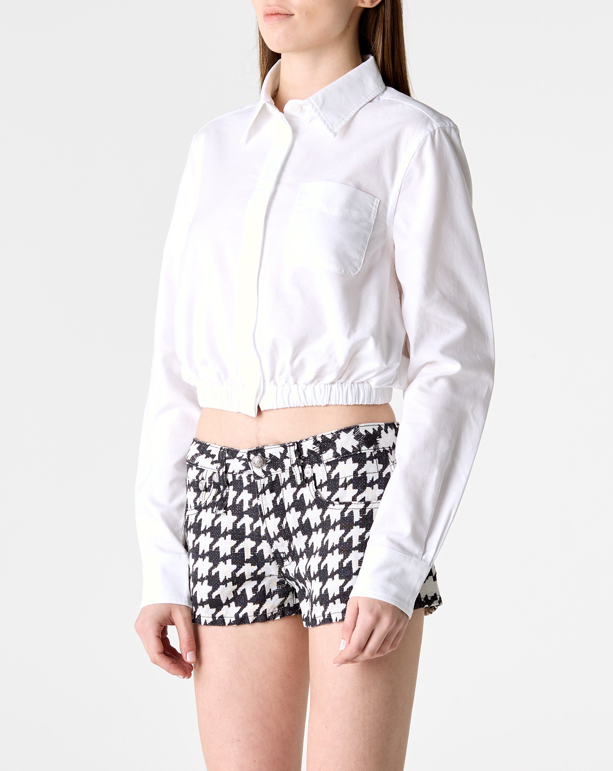Cropped Boxy Shirt